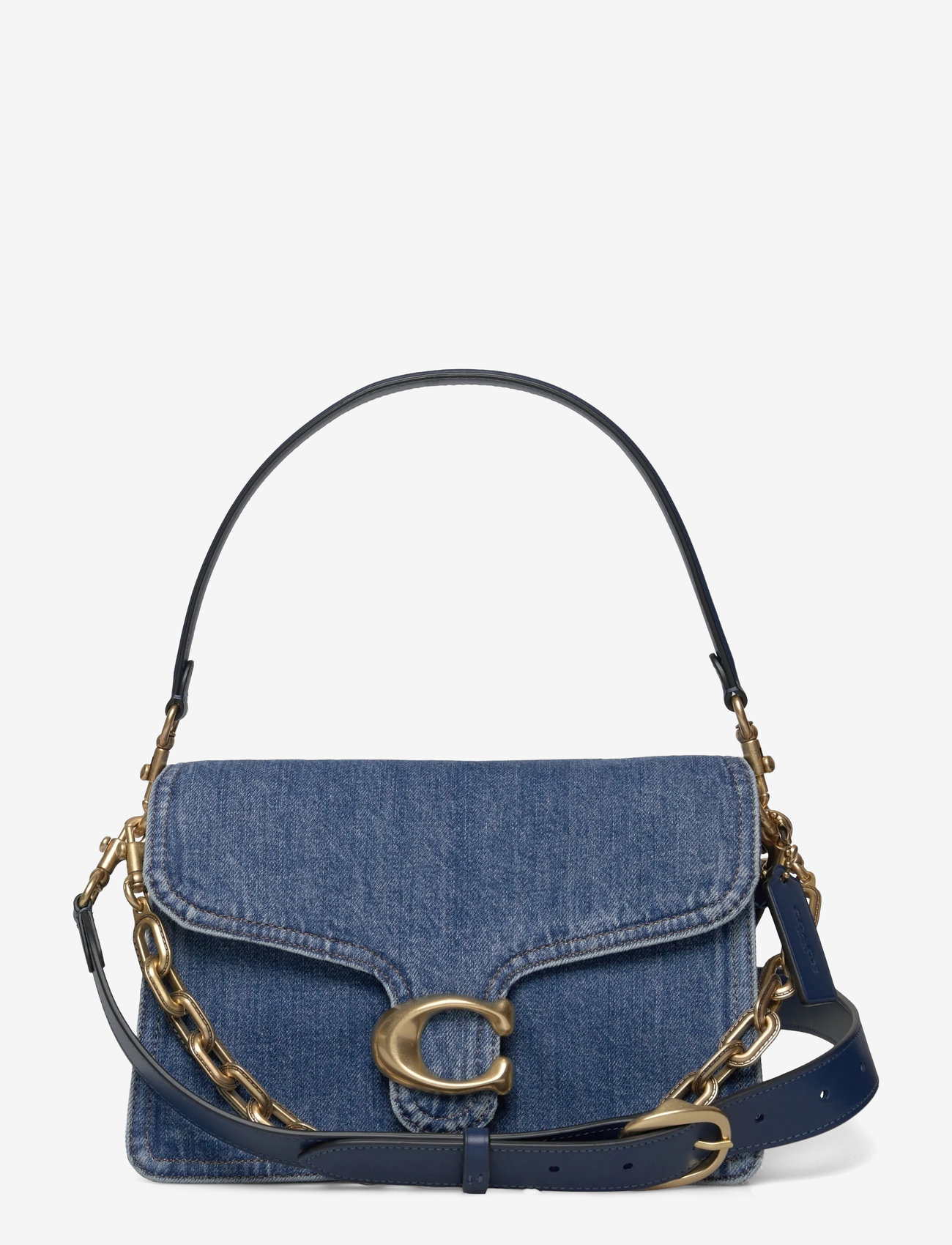 Coach - CHAIN TABBY SHOULDER BAG - særlige begivenheder - b4/deep blue - 0