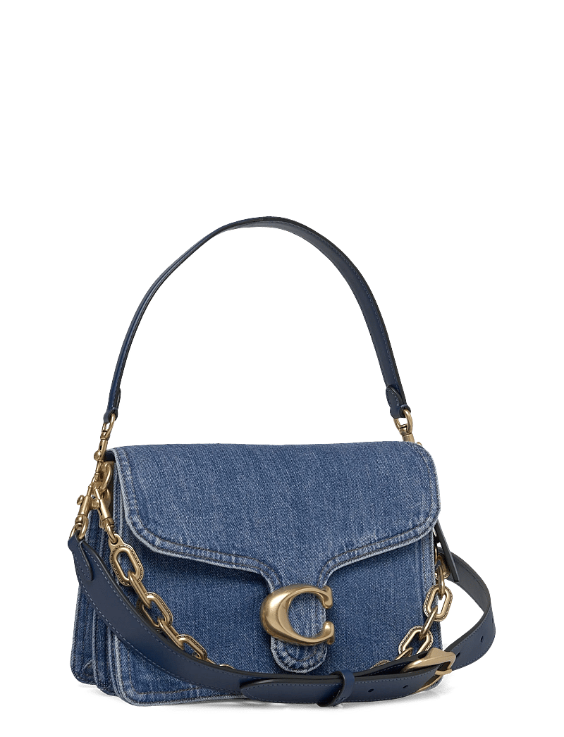 Coach - CHAIN TABBY SHOULDER BAG - særlige begivenheder - b4/deep blue - 2