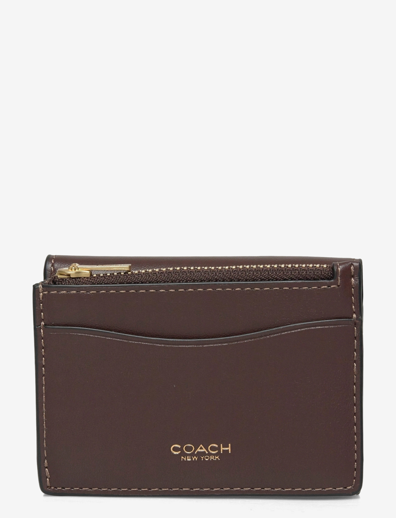 Coach - ESSENTIAL CARD HOLDER WALLET - punge - brown - 1