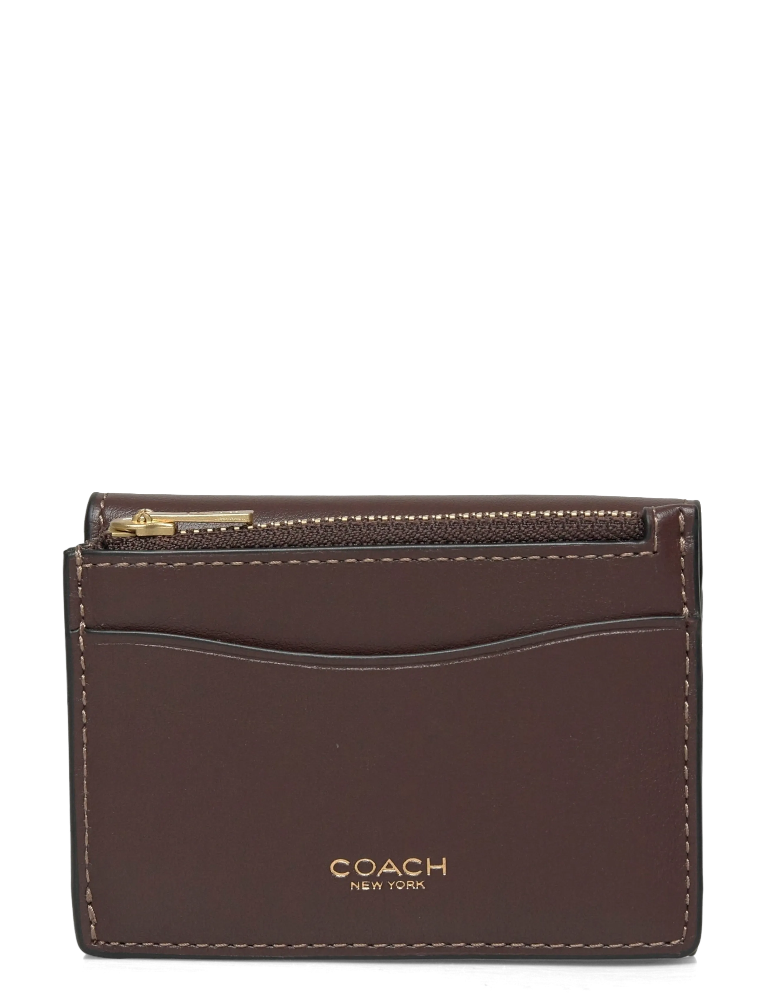 Coach - ESSENTIAL CARD HOLDER WALLET - portemonnaies - brown - 1
