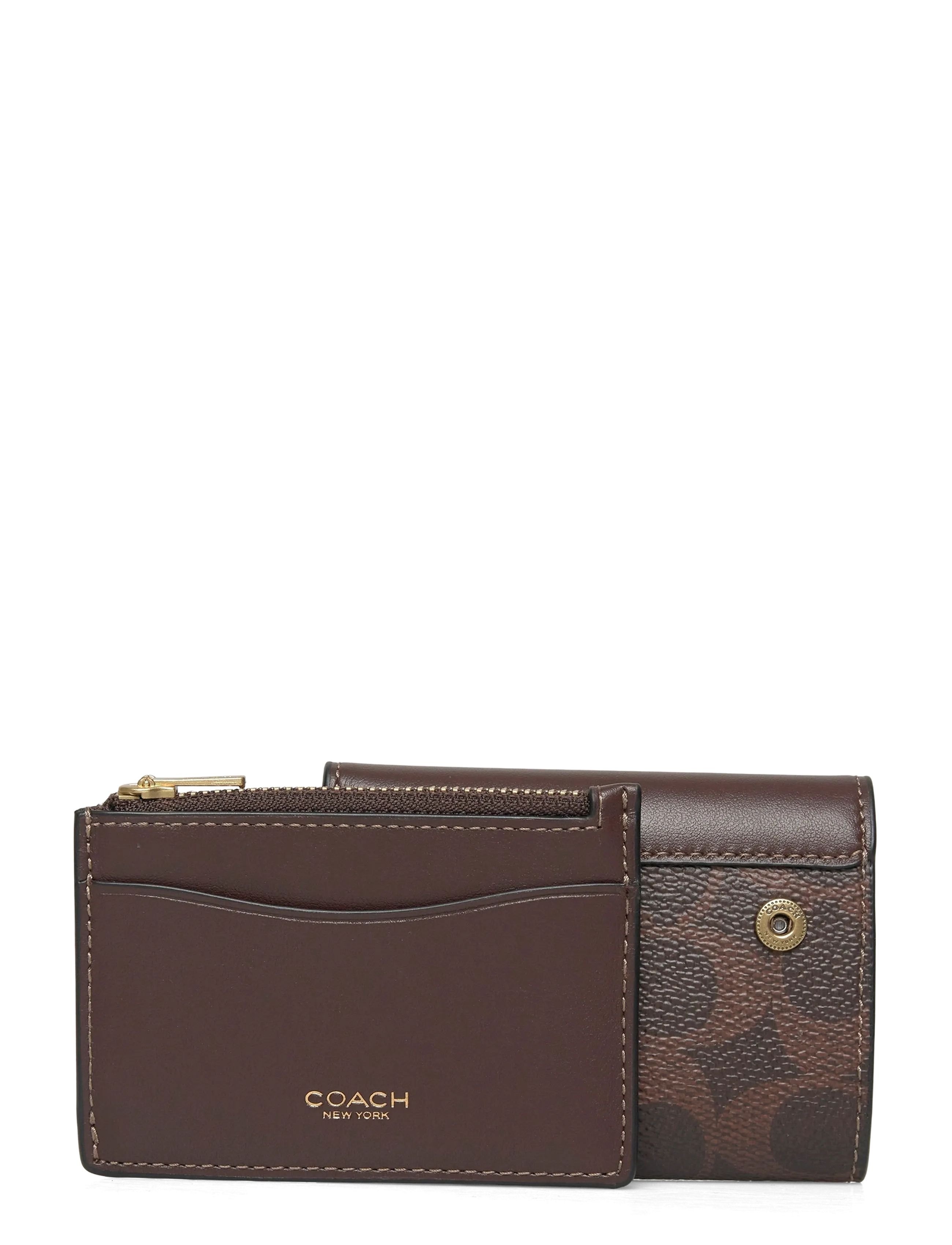 Coach - ESSENTIAL CARD HOLDER WALLET - portemonnaies - brown - 3