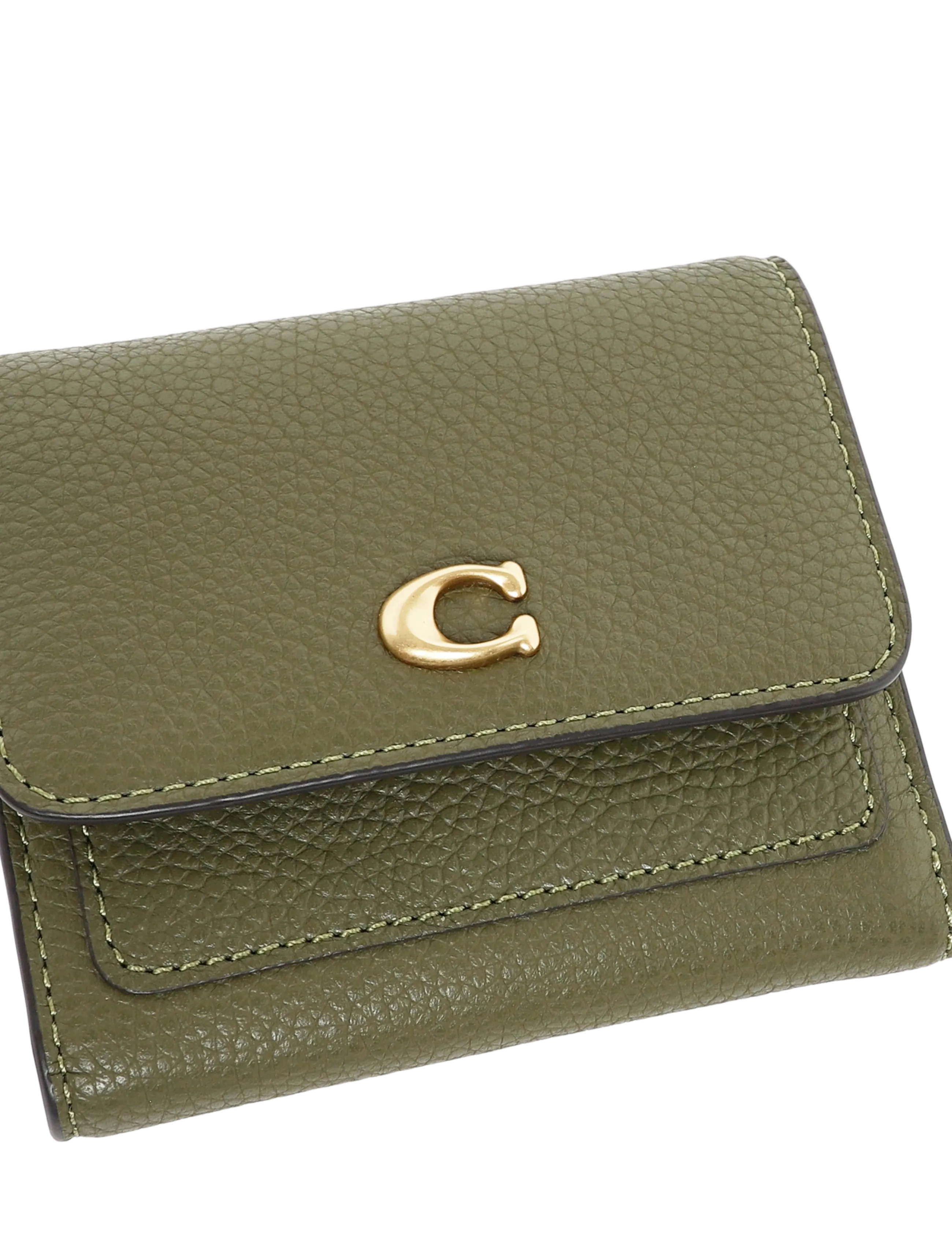 Coach - MILA SMALL FLAP WALLET - b4/olive - 4