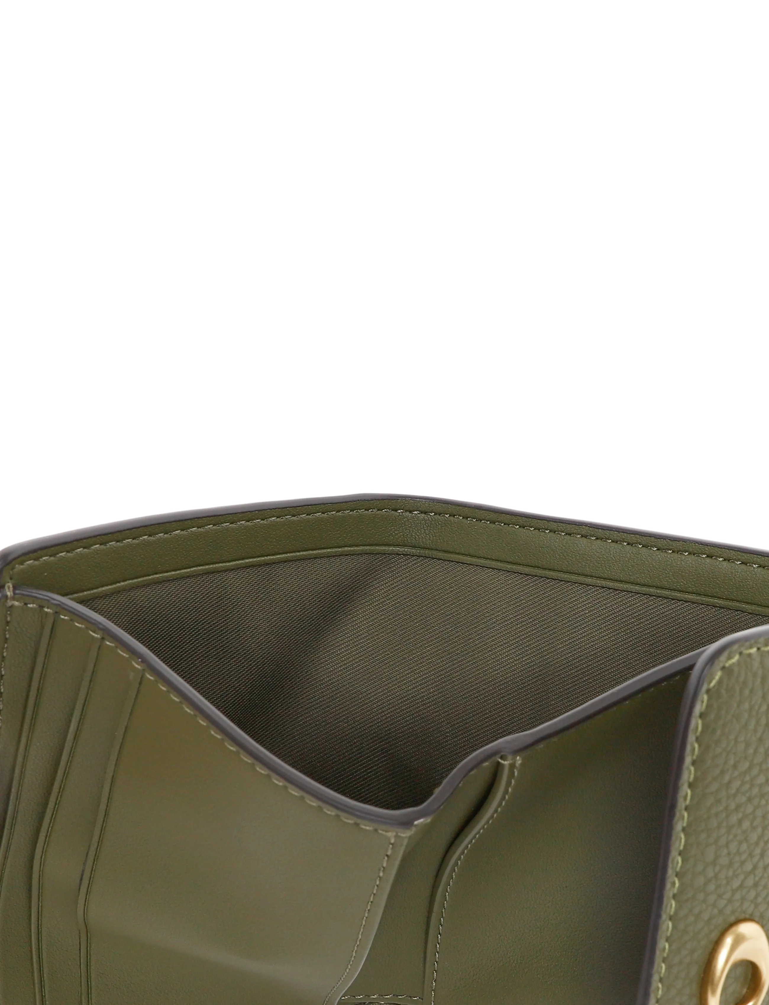 Coach - MILA SMALL FLAP WALLET - b4/olive - 5