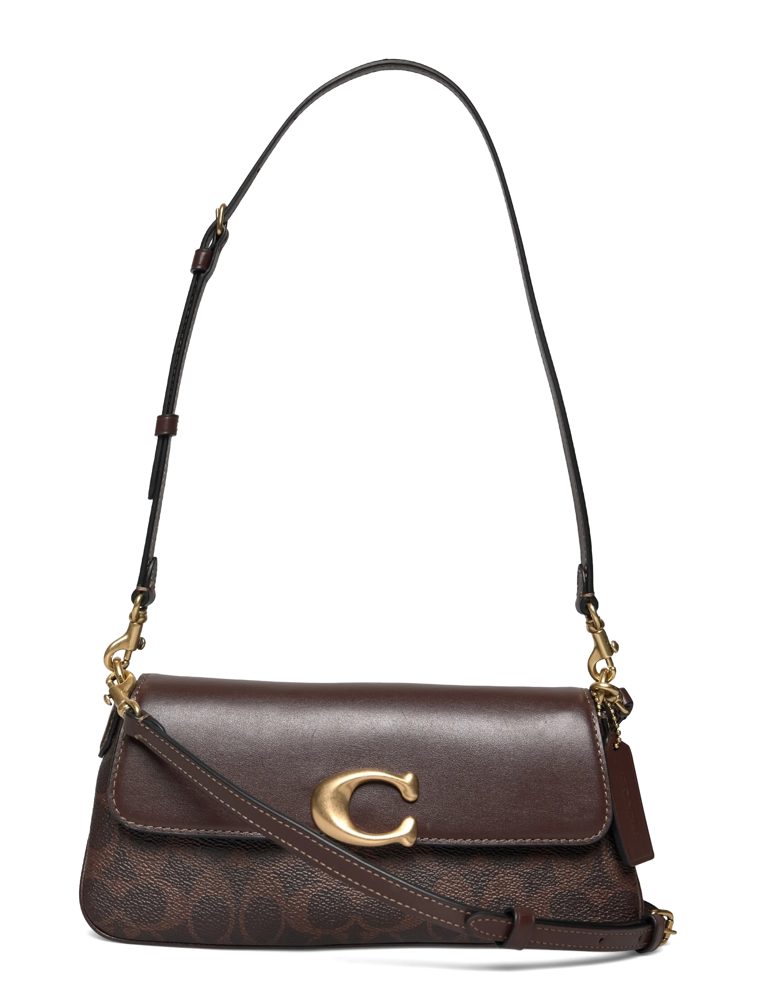 Coach Jet Shoulder Bag In Signature Canvas, One Size, Bags, Braun - Small Bags-crossbody Frauen