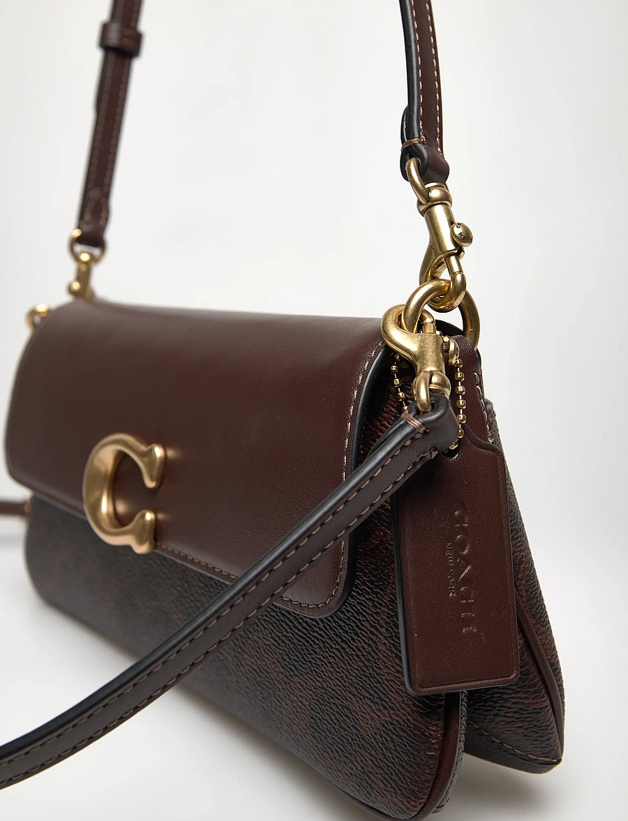 Coach - Jet Shoulder Bag In Signature Canvas - everyday style - b4/maple maple - 3