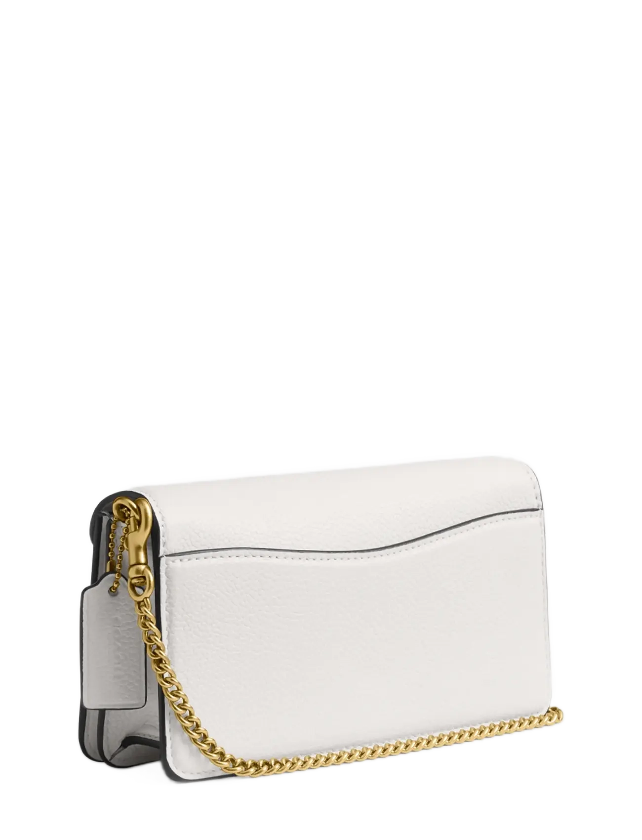 Coach - Polished Pebbled Leather Tabby Chain Crossbody 19 - Üleõlakotid - b4/chalk - 3