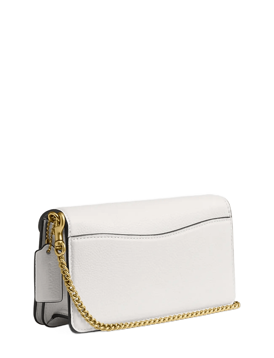 Coach - Polished Pebbled Leather Tabby Chain Crossbody 19 - Üleõlakotid - b4/chalk - 3