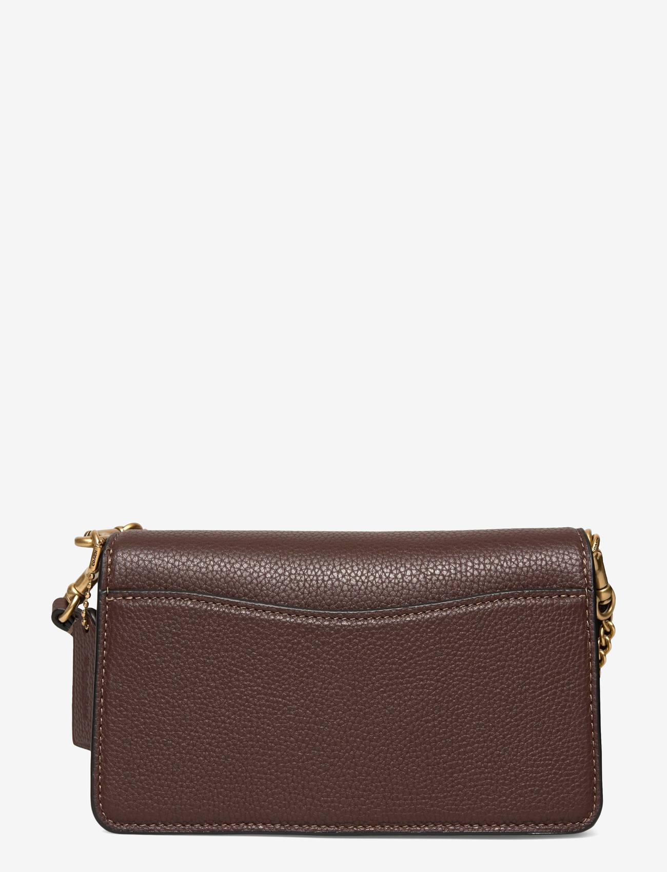 Coach - Polished Pebbled Leather Tabby Chain Crossbody 19 - crossbody bags - b4/maple - 1