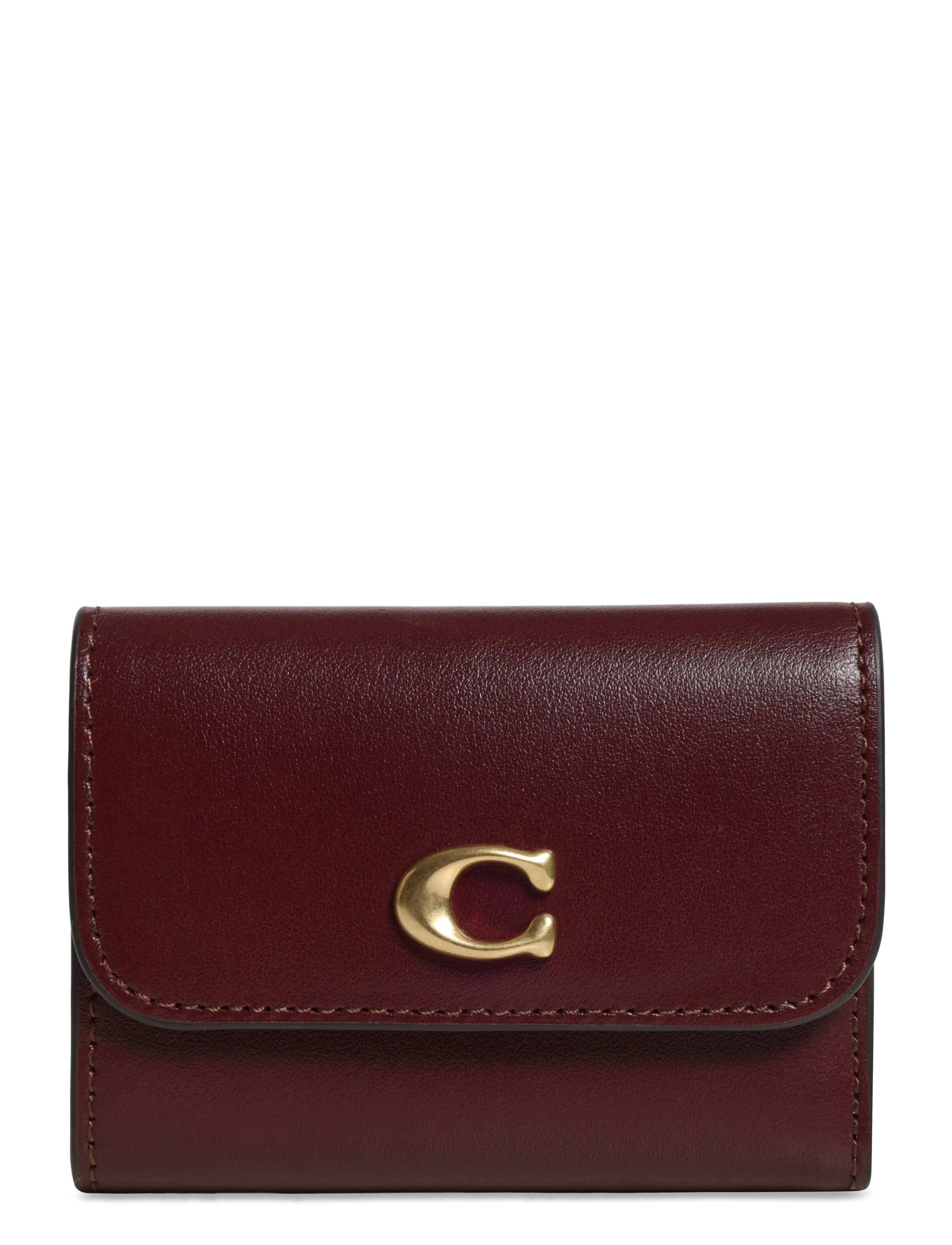 Coach Essential Card Holder Wallet In Colorblock - Väskor - B4/MERLOT MULTI / burgundy