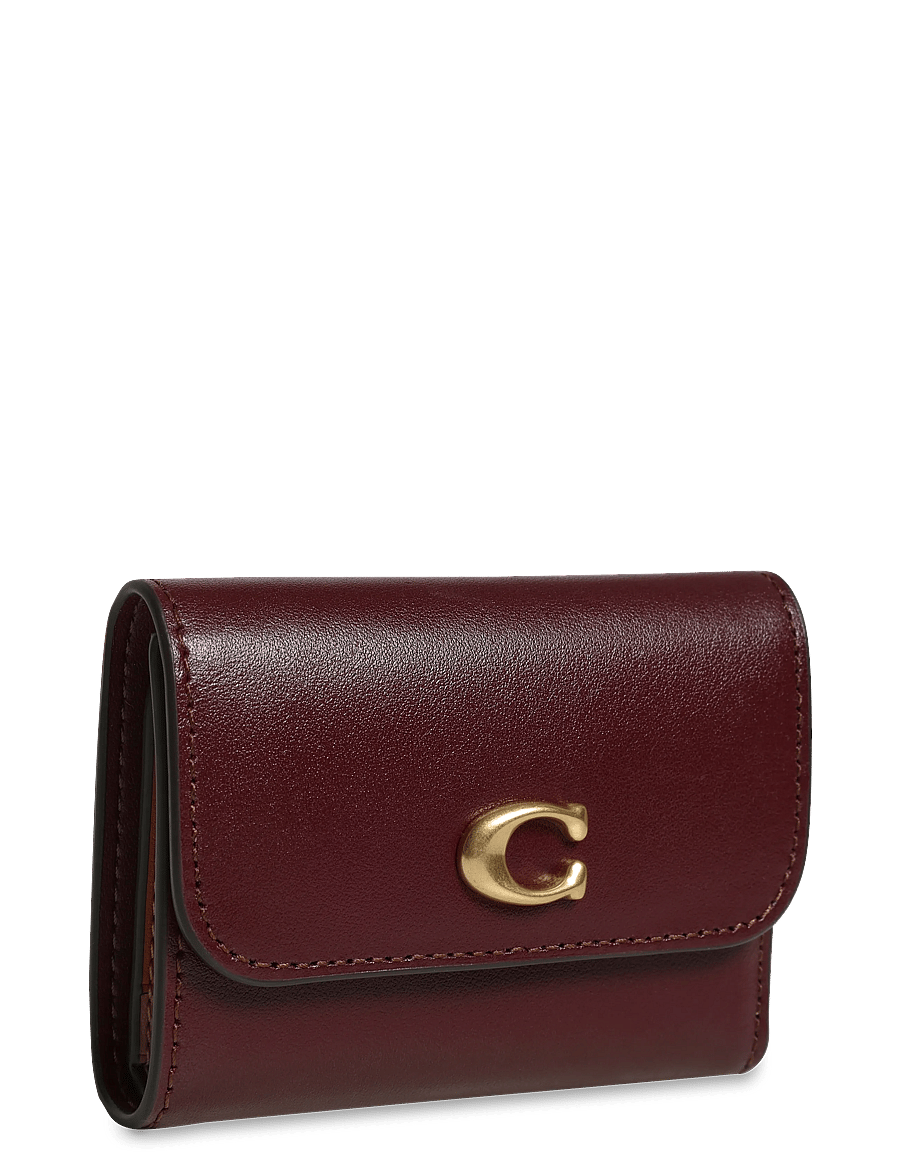 Coach - Essential Card Holder Wallet In Colorblock - rahakotid - b4/merlot multi - 3