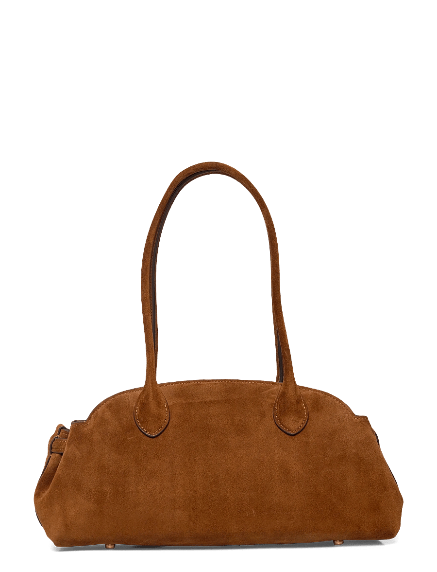 Coach - Suede Empire Carryall 34 - shoulder bags - brown - 2