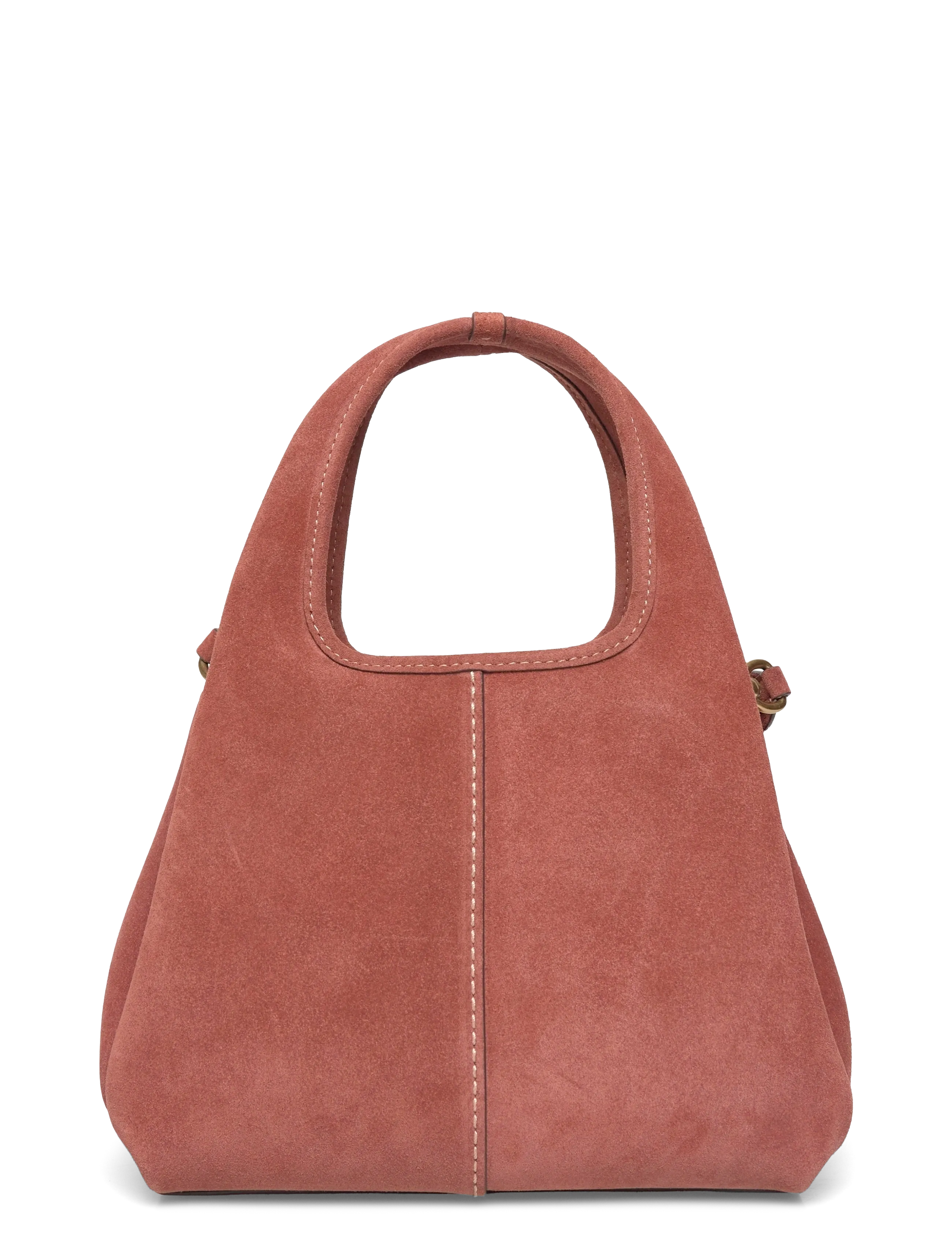 Coach - SUEDE LANA SHOULDER BAG 23 - alltags-style - b4/clay - 1