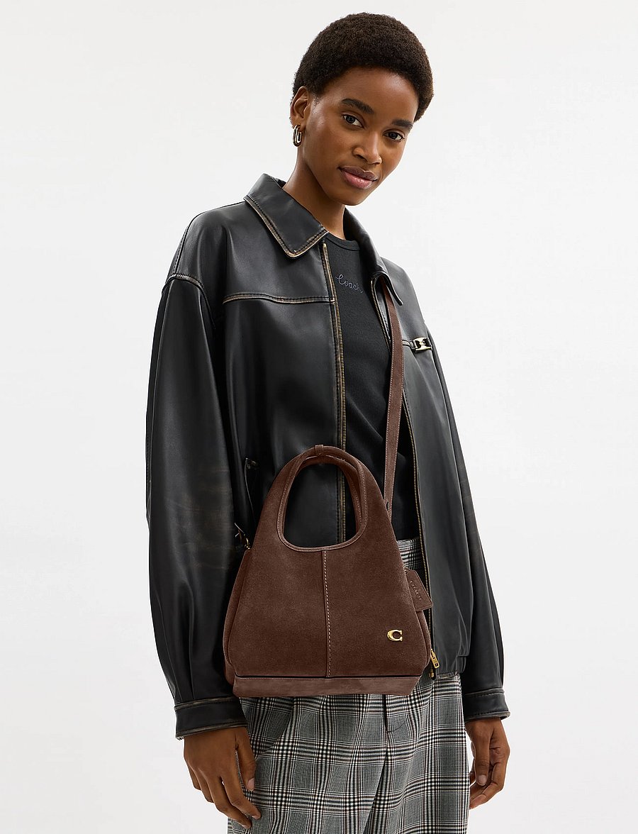 Coach - LANA SHOULDER BAG 23 - shoulder bags - b4/dark chocolate - 0