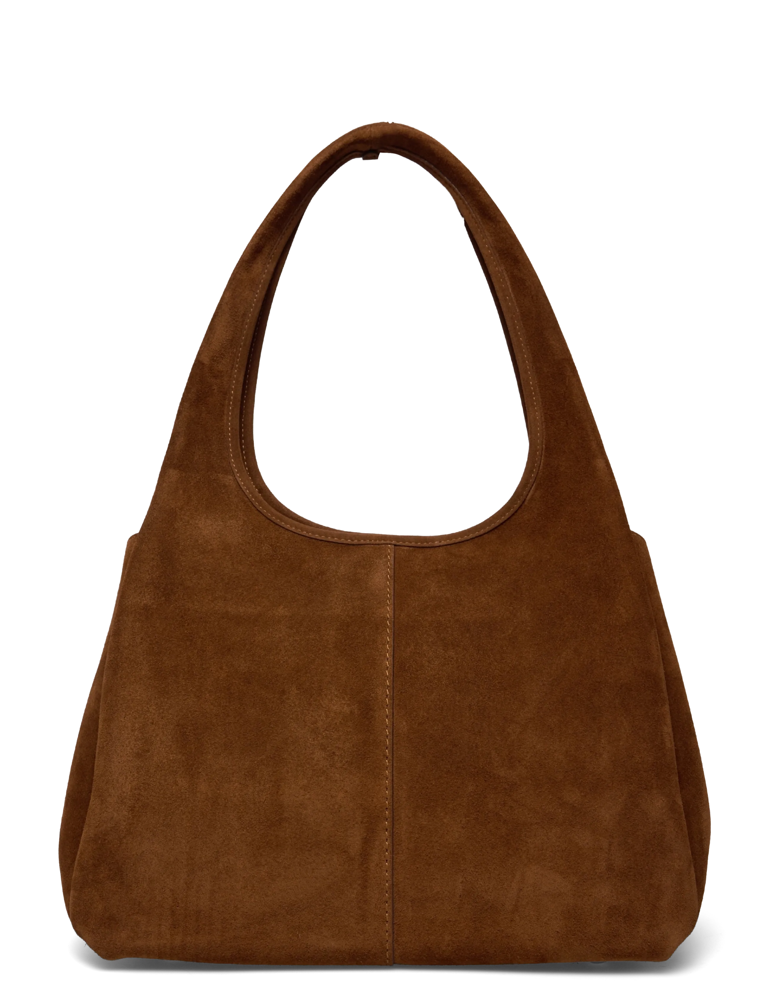 Coach - SUEDE LANA SHOULDER BAG - shoppers - b4/warm brown - 2