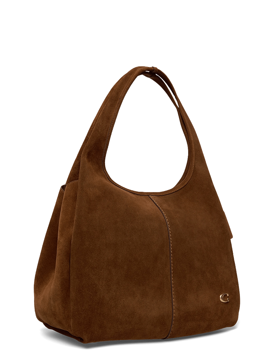 Coach - LANA SHOULDER BAG - shoppingväskor - b4/warm brown - 3