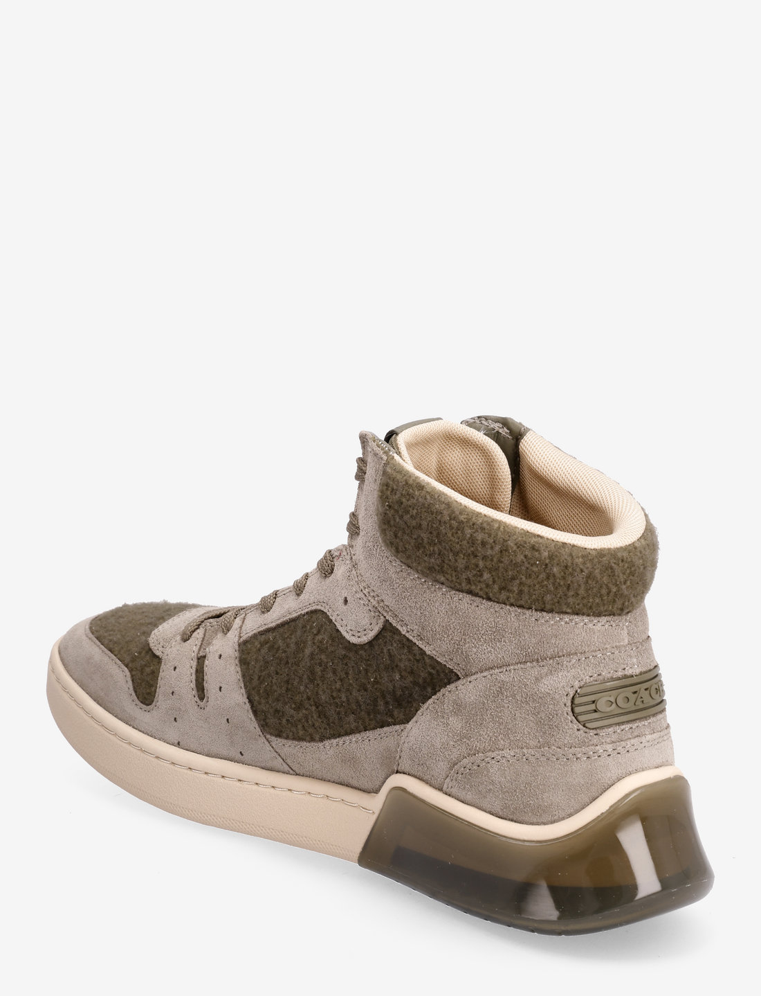 Coach high 2025 top sneakers