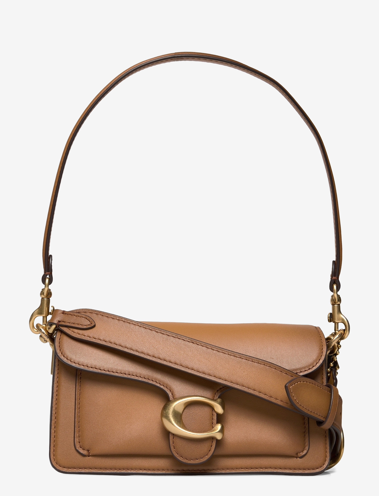 Coach - Glovetanned Leather Tabby Shoulder Bag 20 with Burnishing - shoulder bags - b4/honey brown - 0