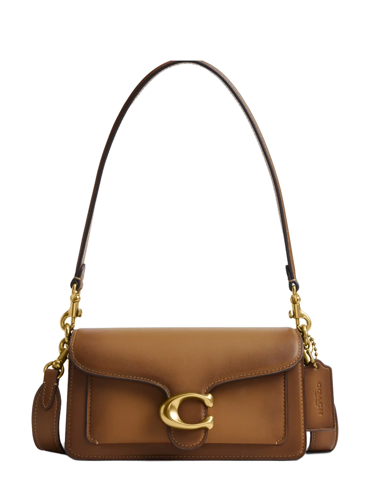 Coach Tabby Shoulder Bag 20 - Axelremsväskor - BROWN / brown