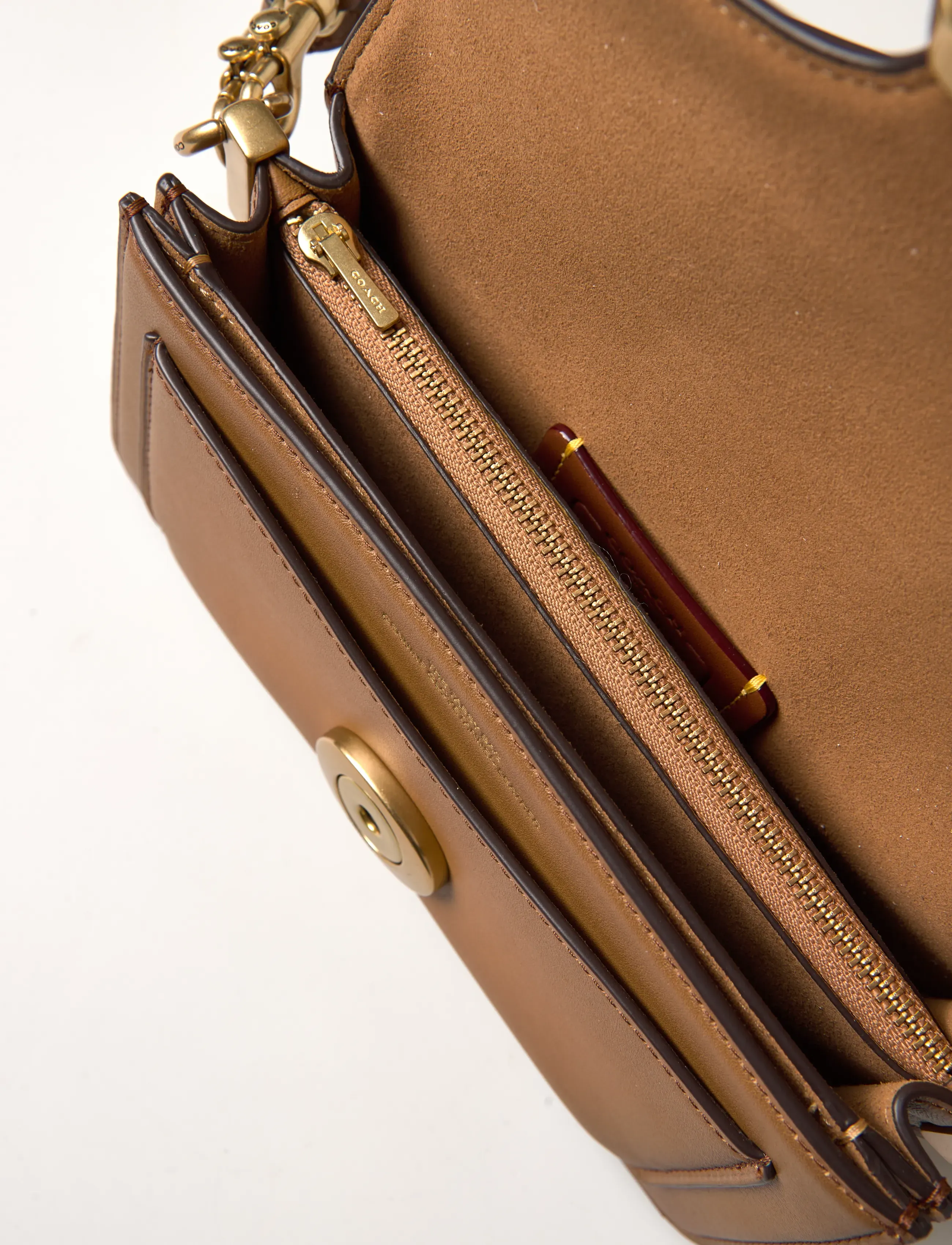 Coach - Tabby Shoulder Bag 20 - skuldertasker - brown - 4