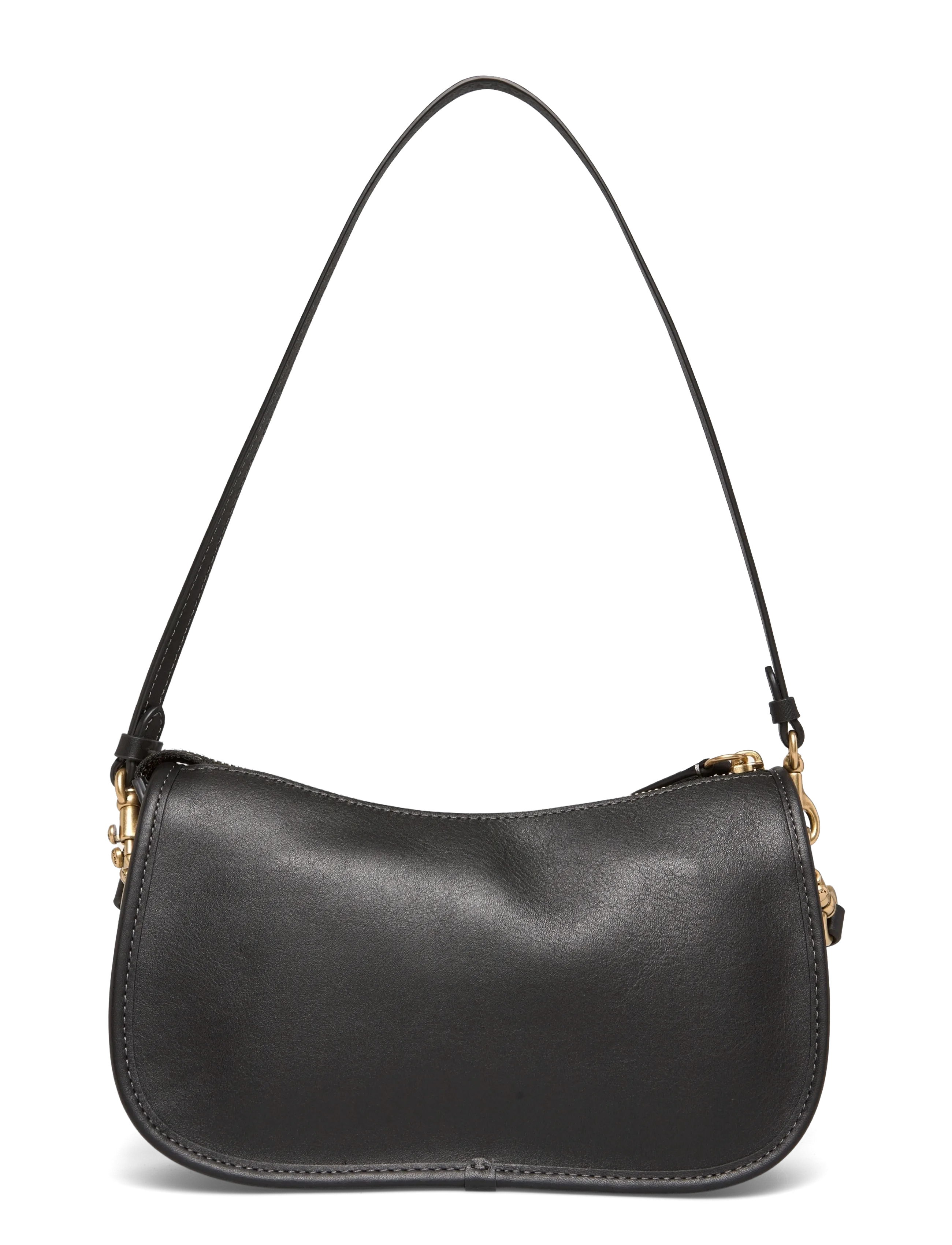 Coach - Natural Grain Leather Waverly Bag - modetrends - b4/black - 1