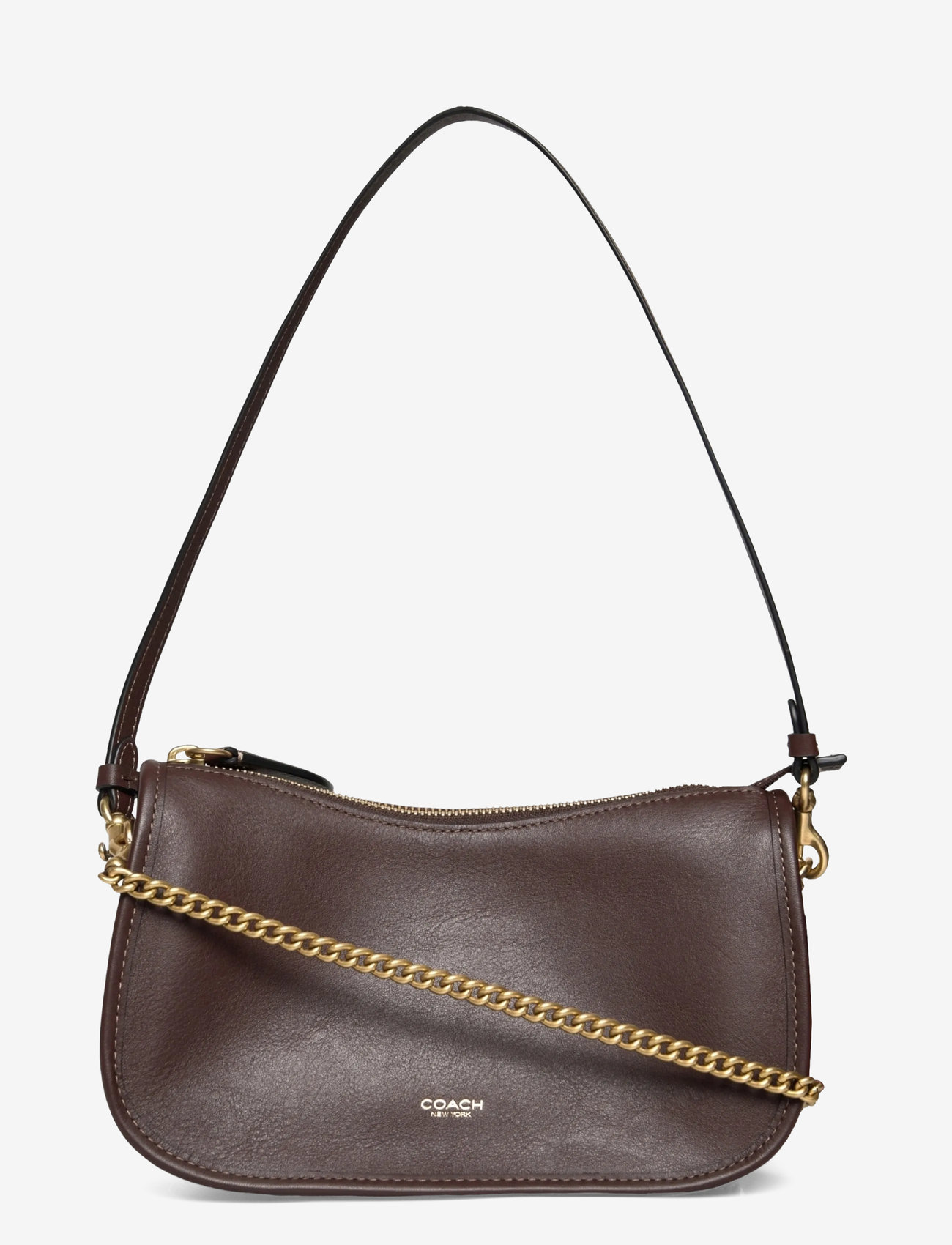 Coach - Natural Grain Leather Waverly Bag - mode trends - b4/maple - 0