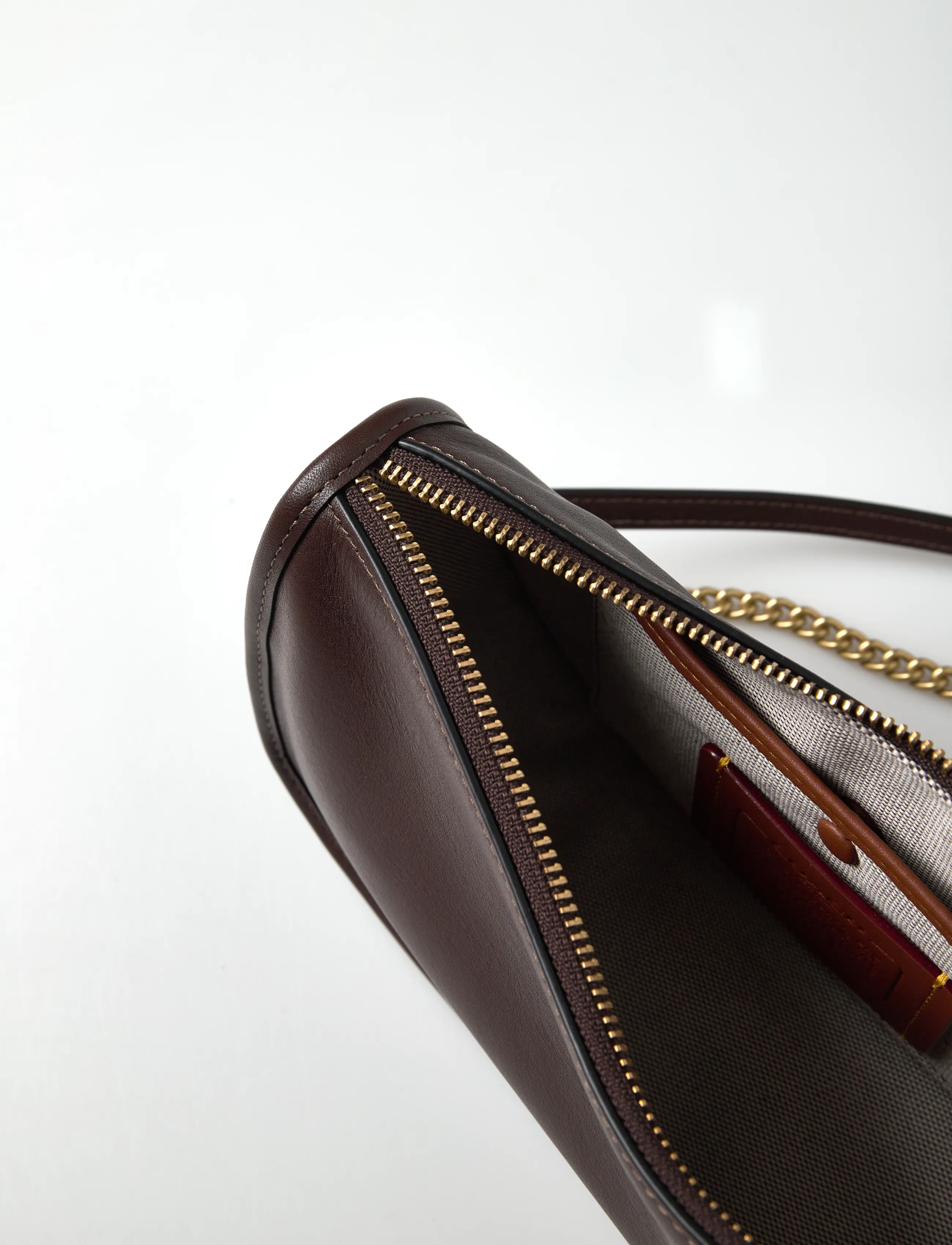 Coach - Natural Grain Leather Waverly Bag - modetrends - b4/maple - 4