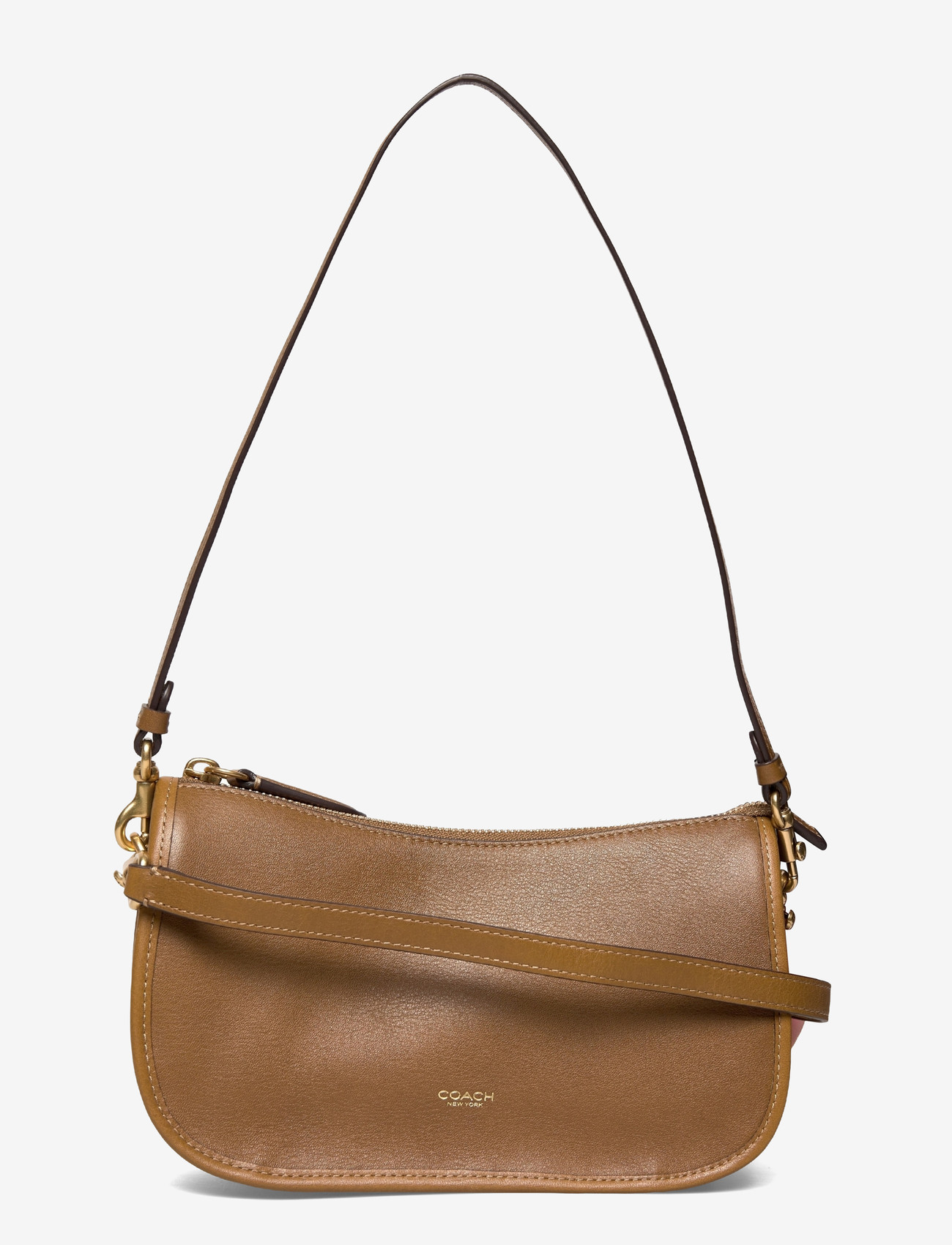 Coach - NATURAL GRAIN LEATHER WAVERLY BAG - besondere anlässe - b4/muted olive - 0