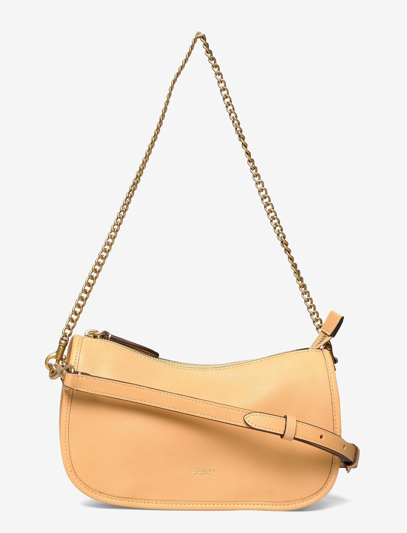 Coach - NATURAL GRAIN LEATHER WAVERLY BAG - shoulder bags - b4/vanilla - 0