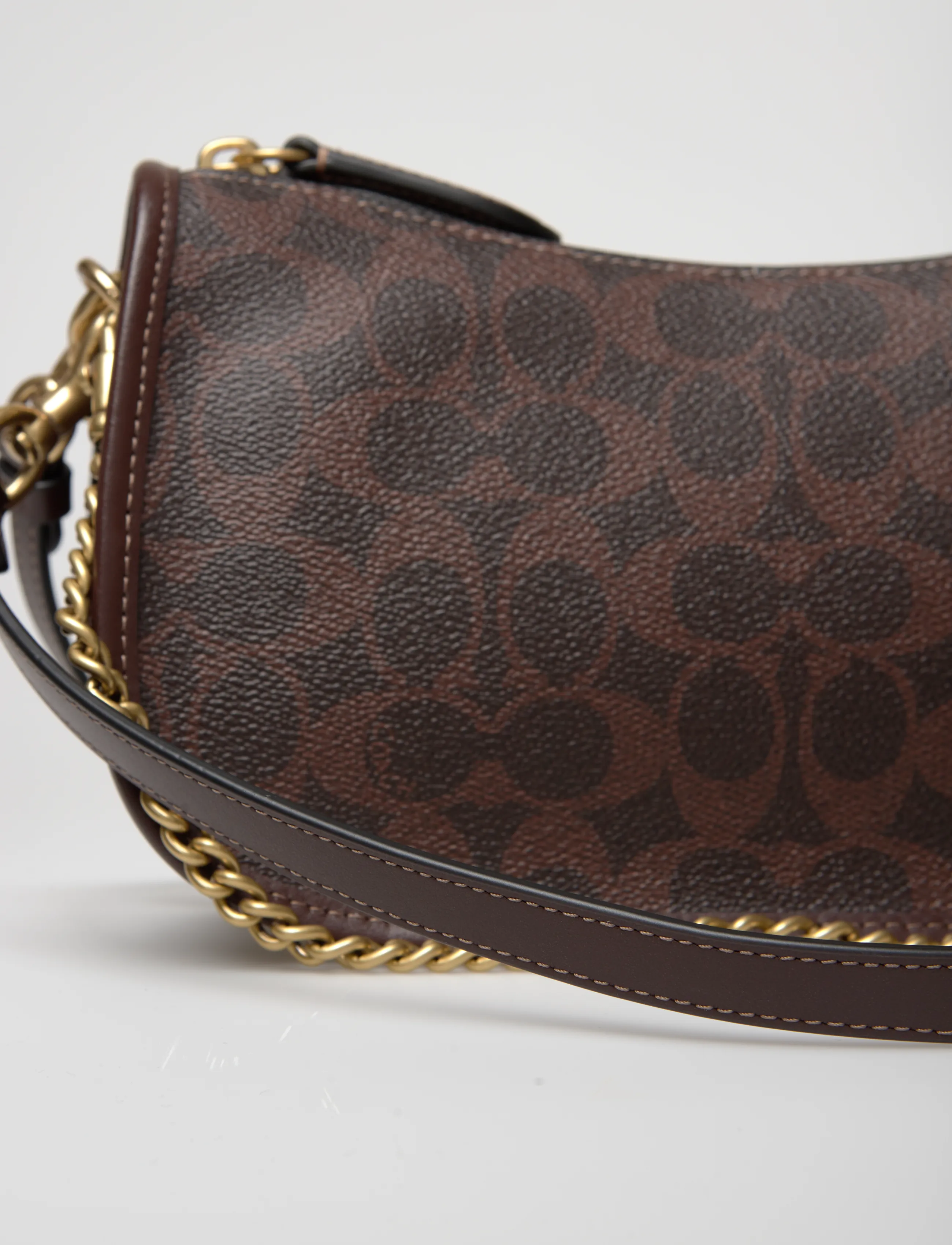 Coach - Coated Canvas Signature Waverly Bag - alltags-style - b4/maple maple - 3