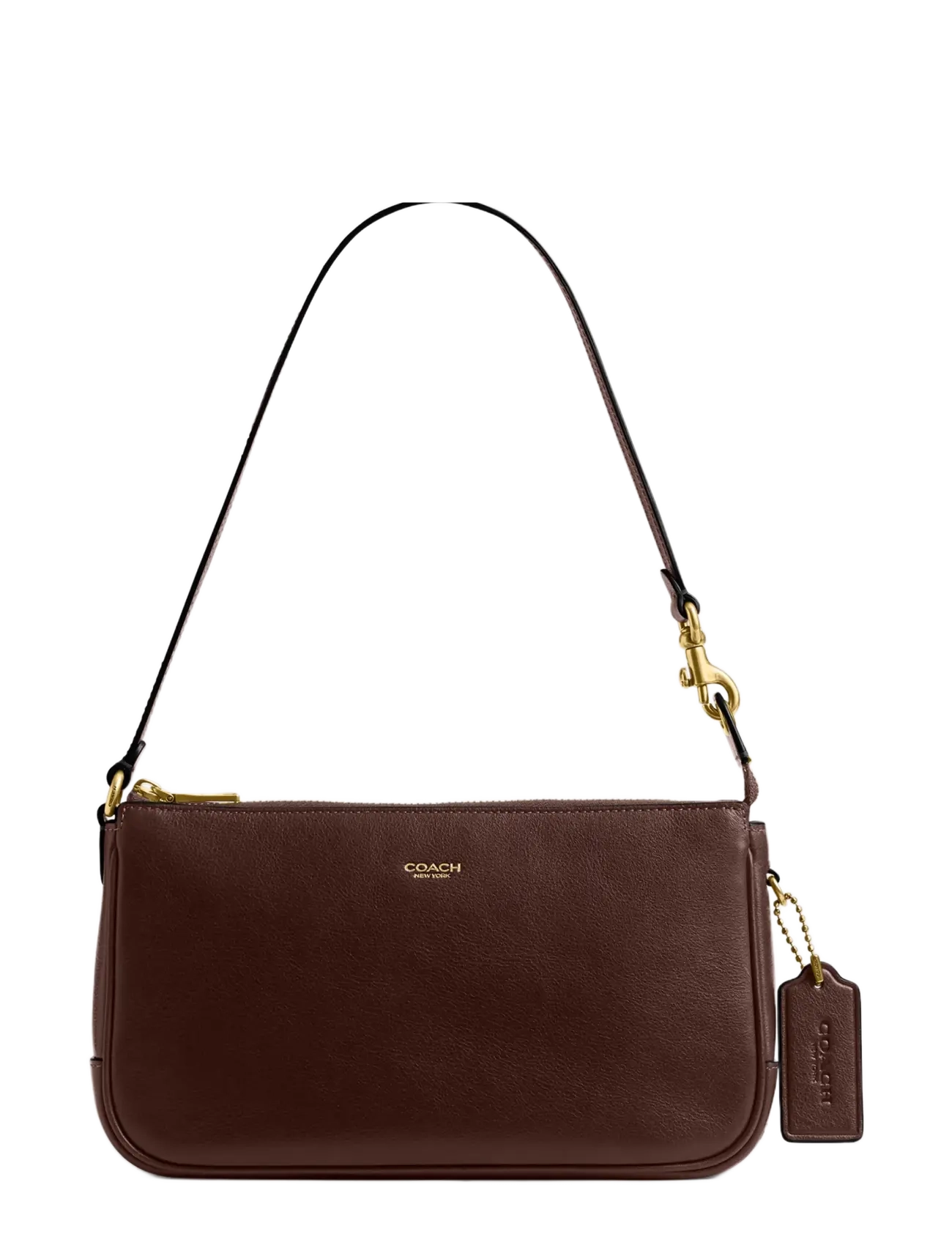Coach PLAZA BAG - Schultertaschen - B4/MAPLE / brown