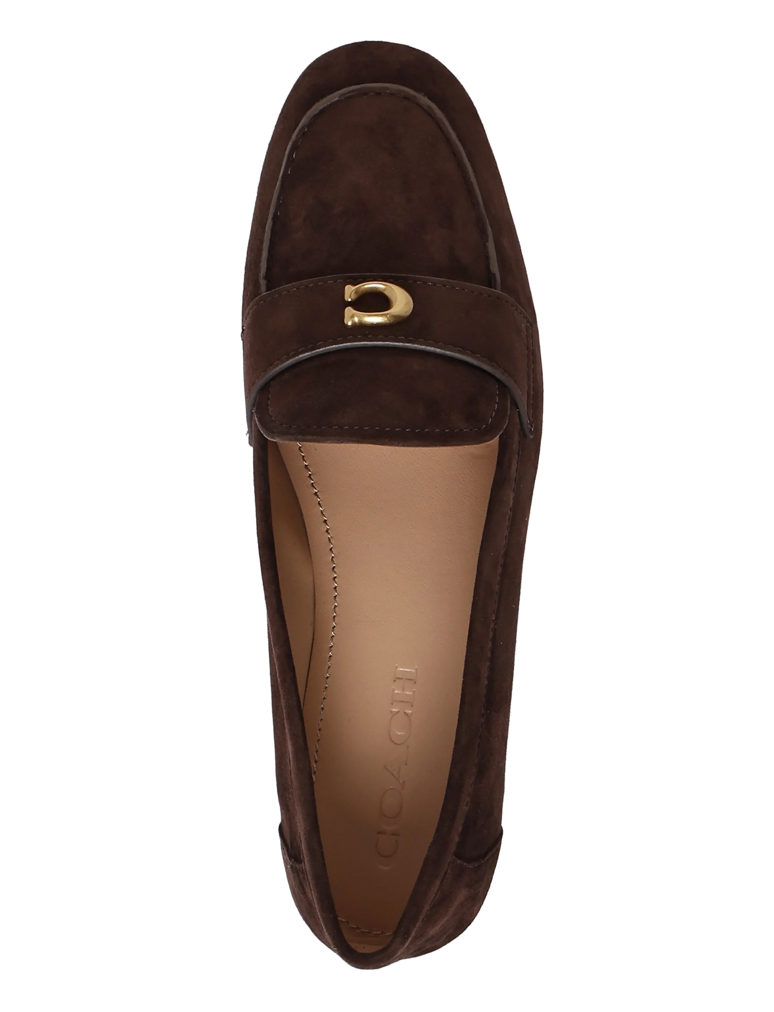 Coach - Sculpted C Loafer Chocolate shoes - loafers - chocolate - 2
