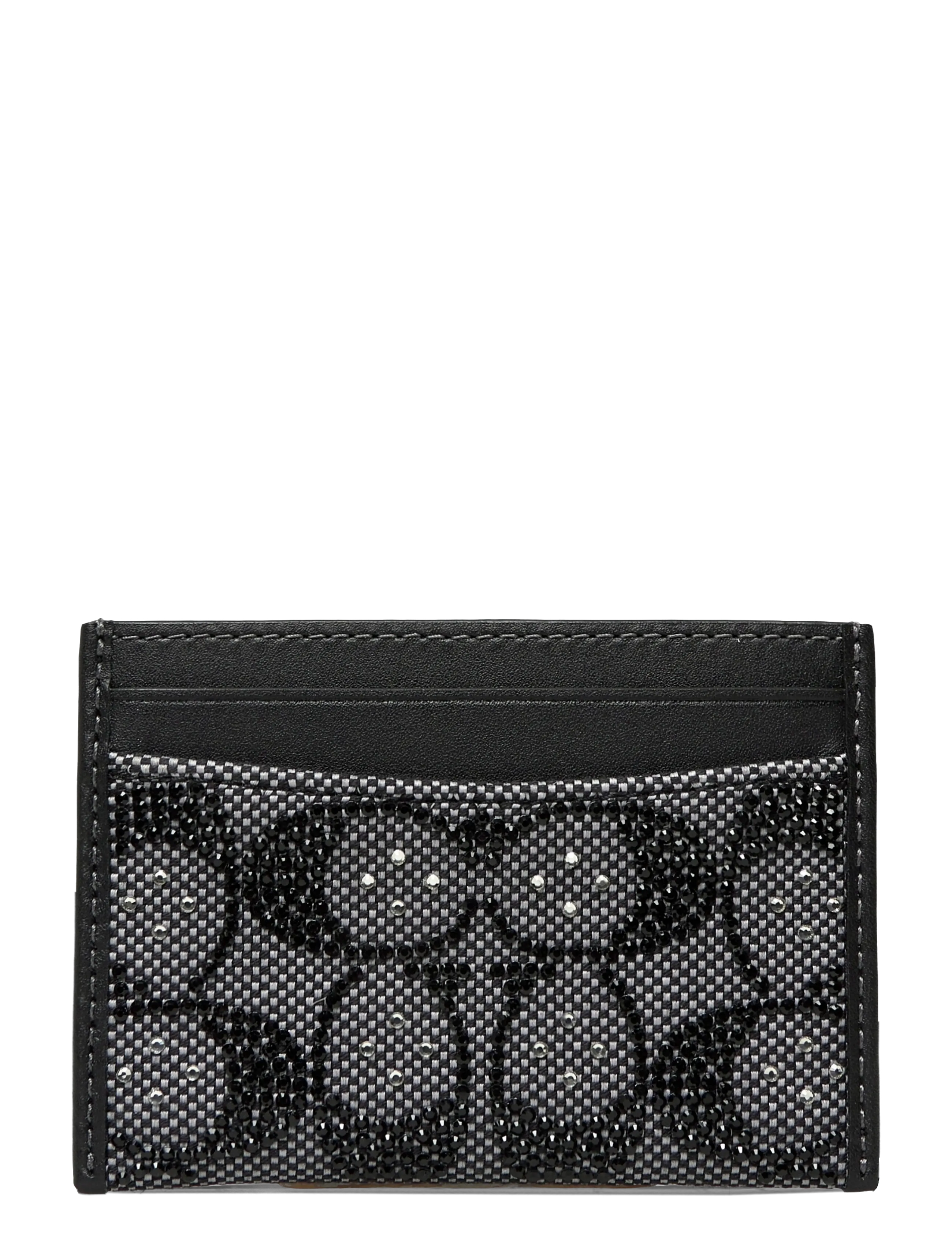 Coach ESSENTIAL CARD CASE - Lompakot - LH/BLACK / black