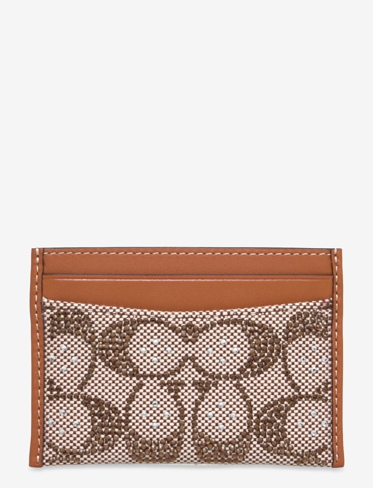 Coach - ESSENTIAL CARD CASE - portemonnaies - lh/burnished amber - 0