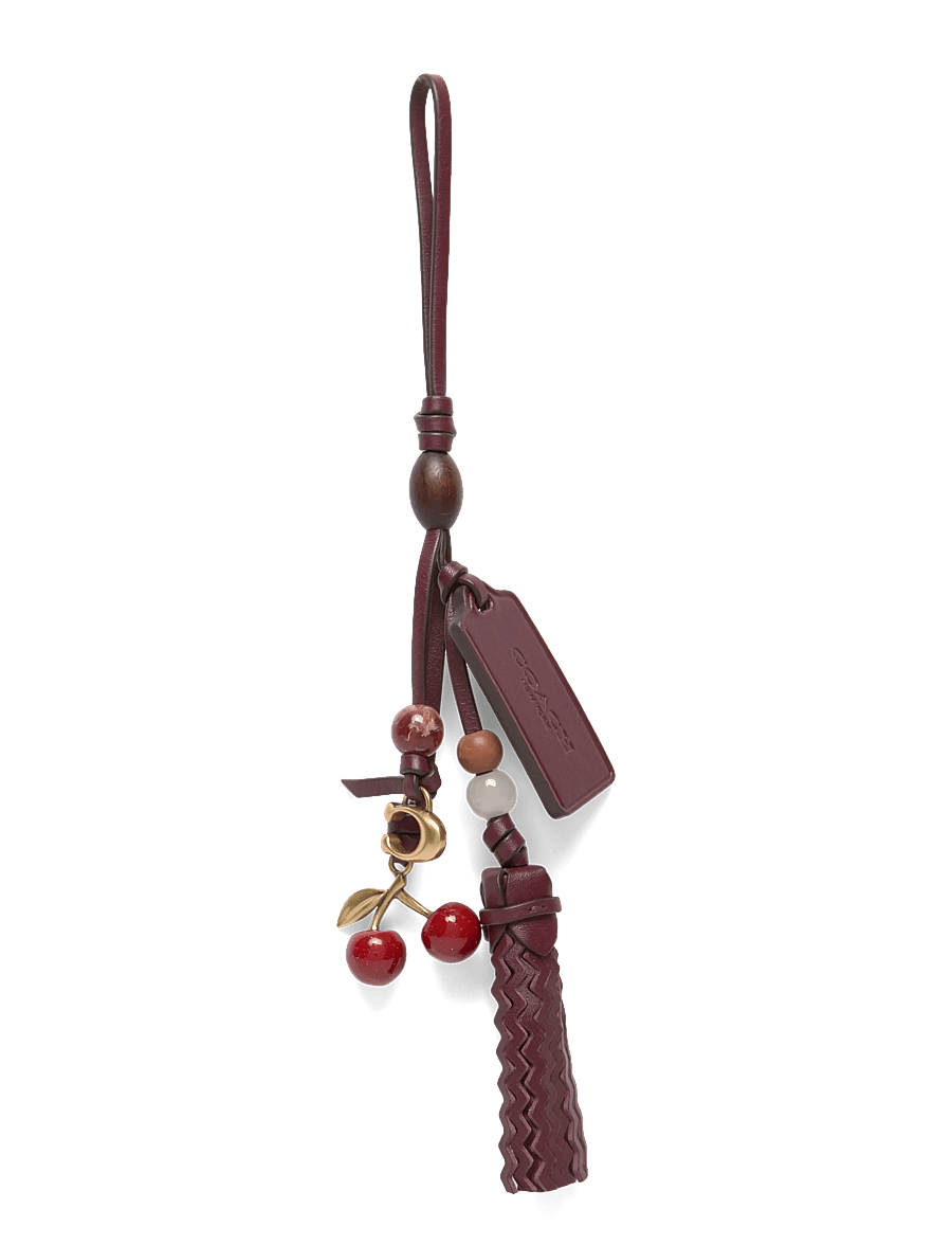 Coach - BAG CHARM - schlüsselanhänger & taschenanhänger - b4/merlot - 0