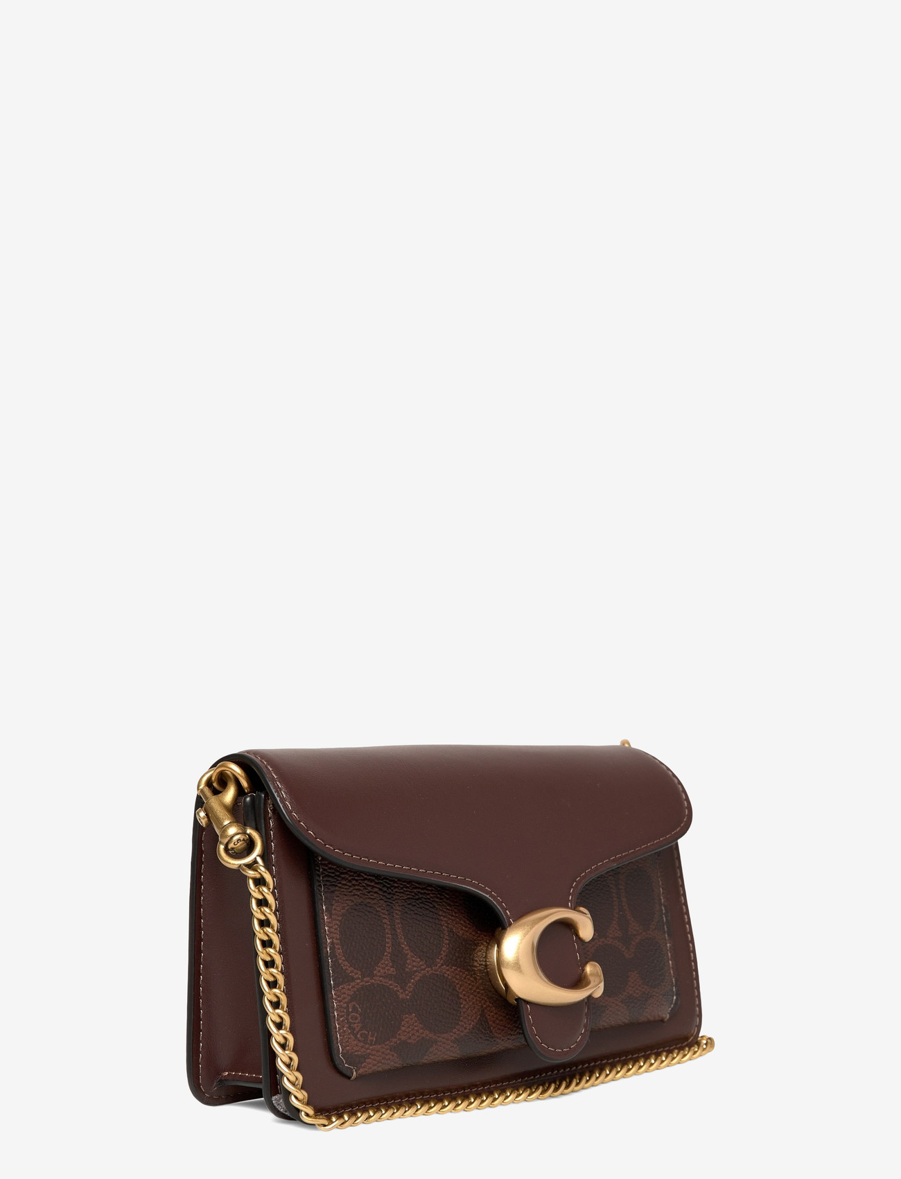 Coach - COATED CANVAS SIGNATURE TABBY CHAIN CROSSBODY 19 - crossbody bags - b4/maple - 2