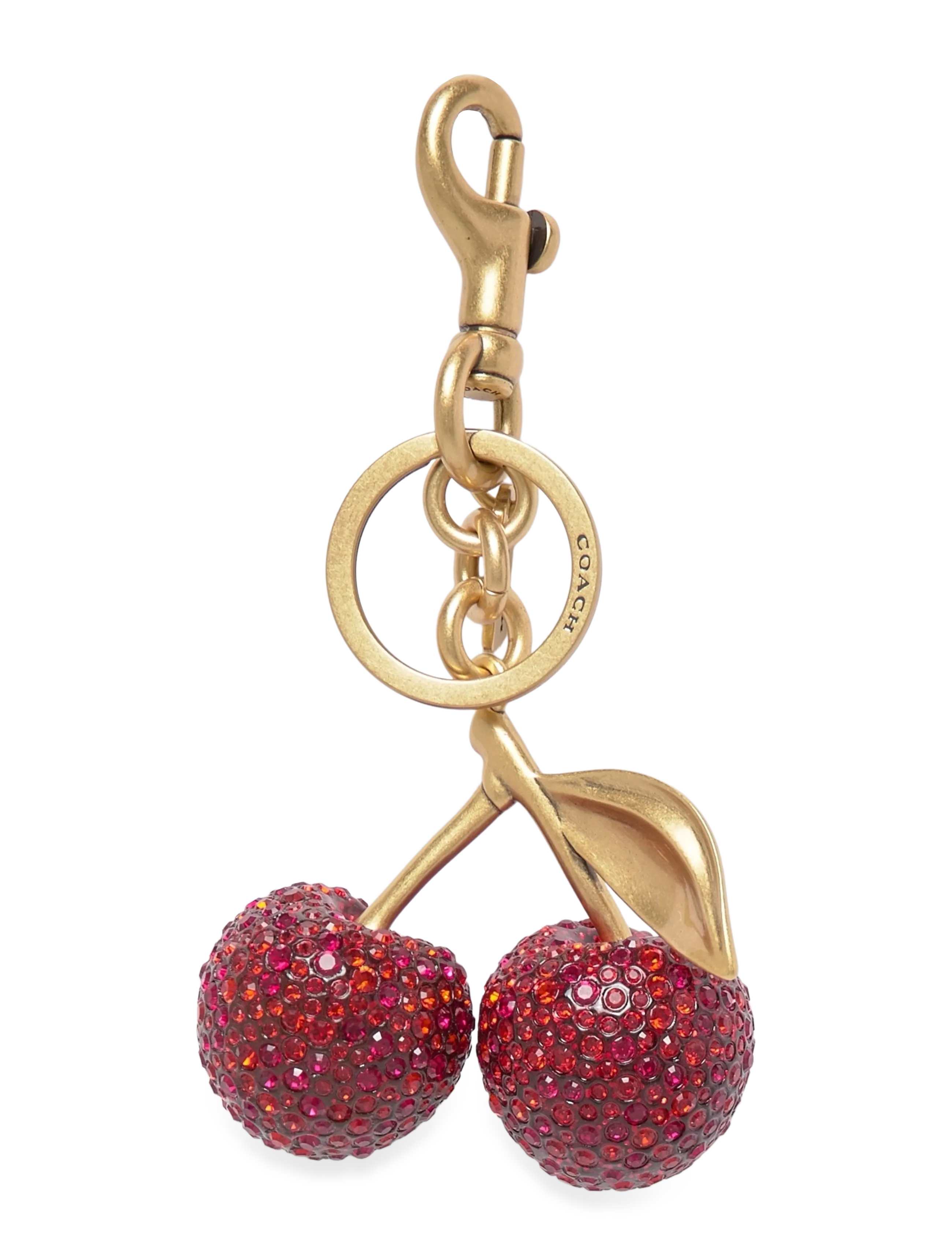 Coach BAG CHARM - Väskor - B4/RED / gold