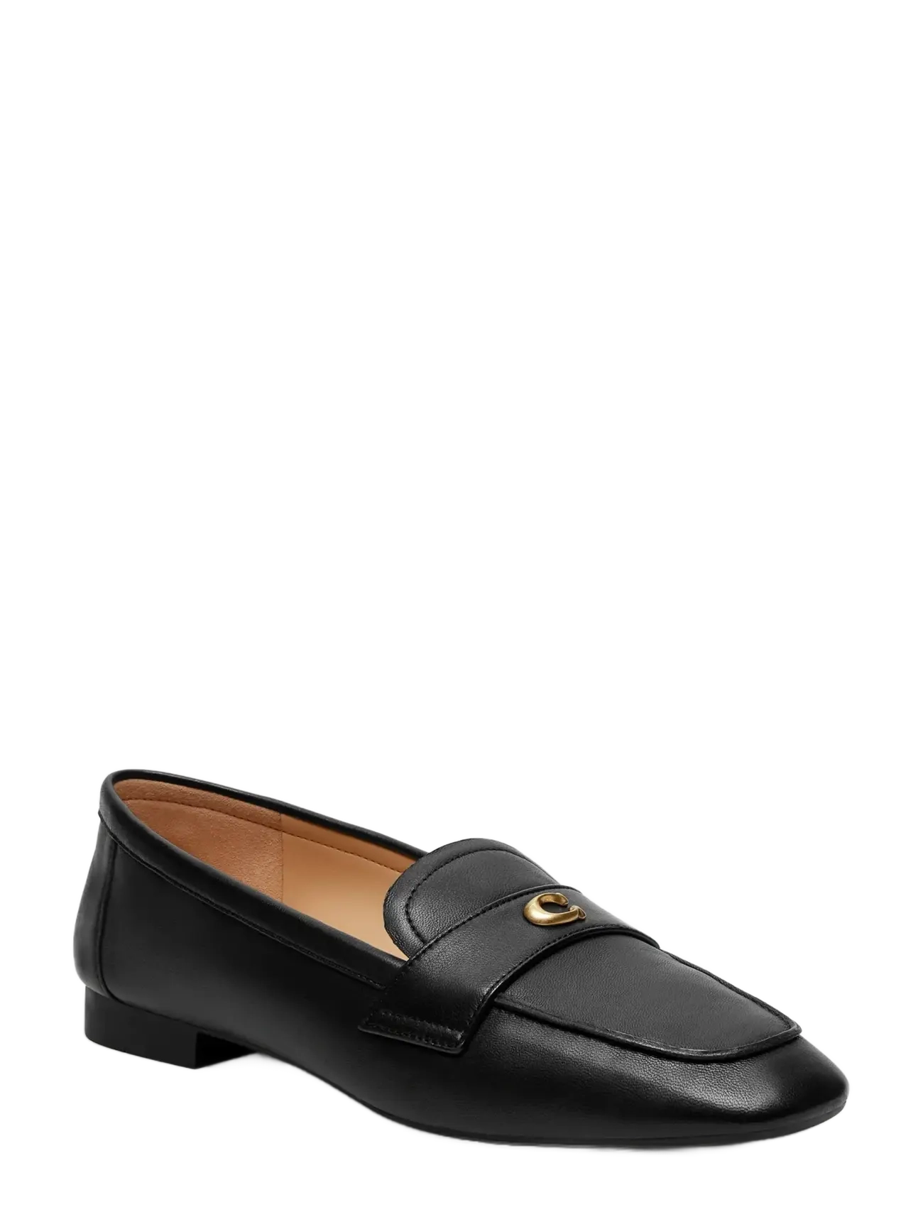 Coach SUEDE LOAFERS - Apavi - BLACK / black