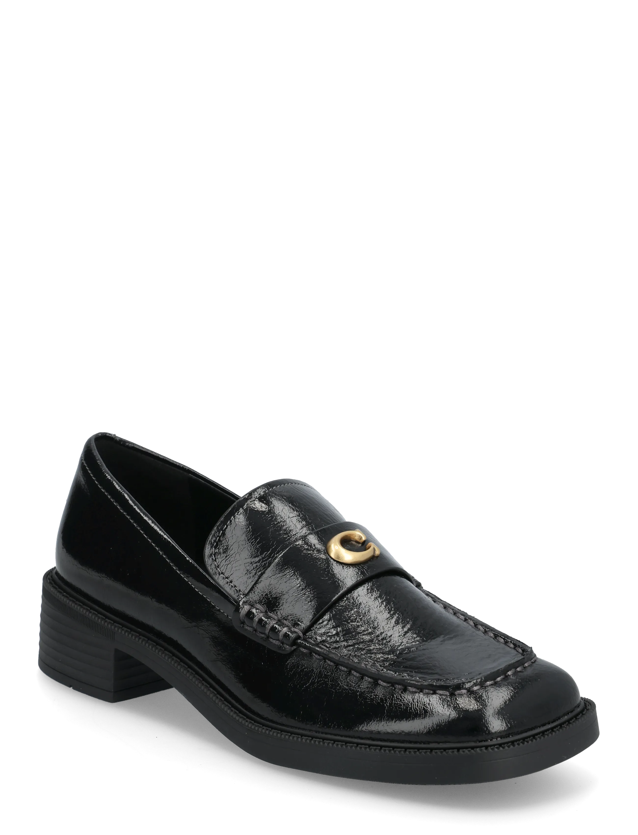 Coach Penny Loafers, 36.5, Designer, Schwarz - Flat Frauen