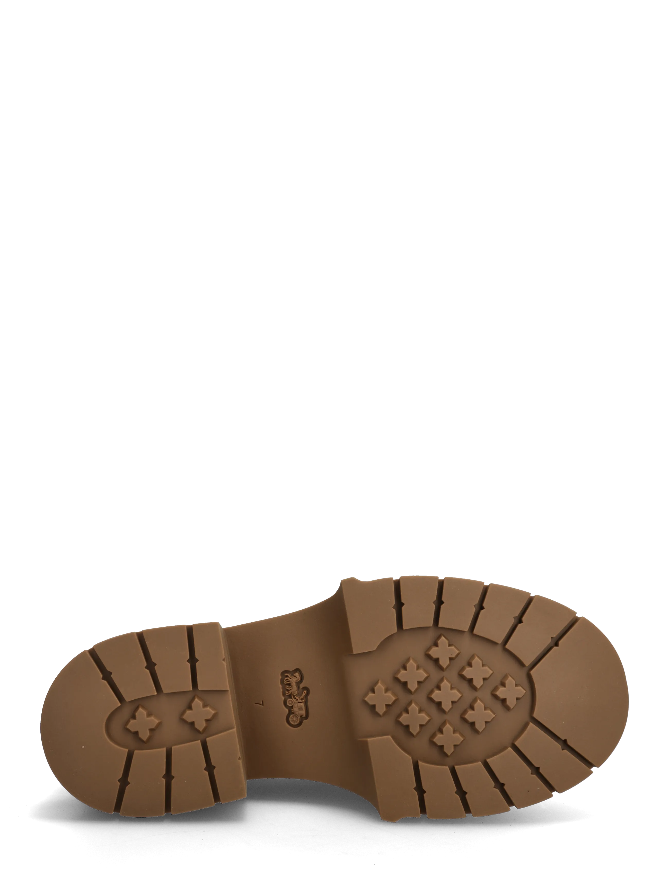 Coach - LEAH PLATFORM SHEARLING LOAFER - laarzen - coconut/natural - 4
