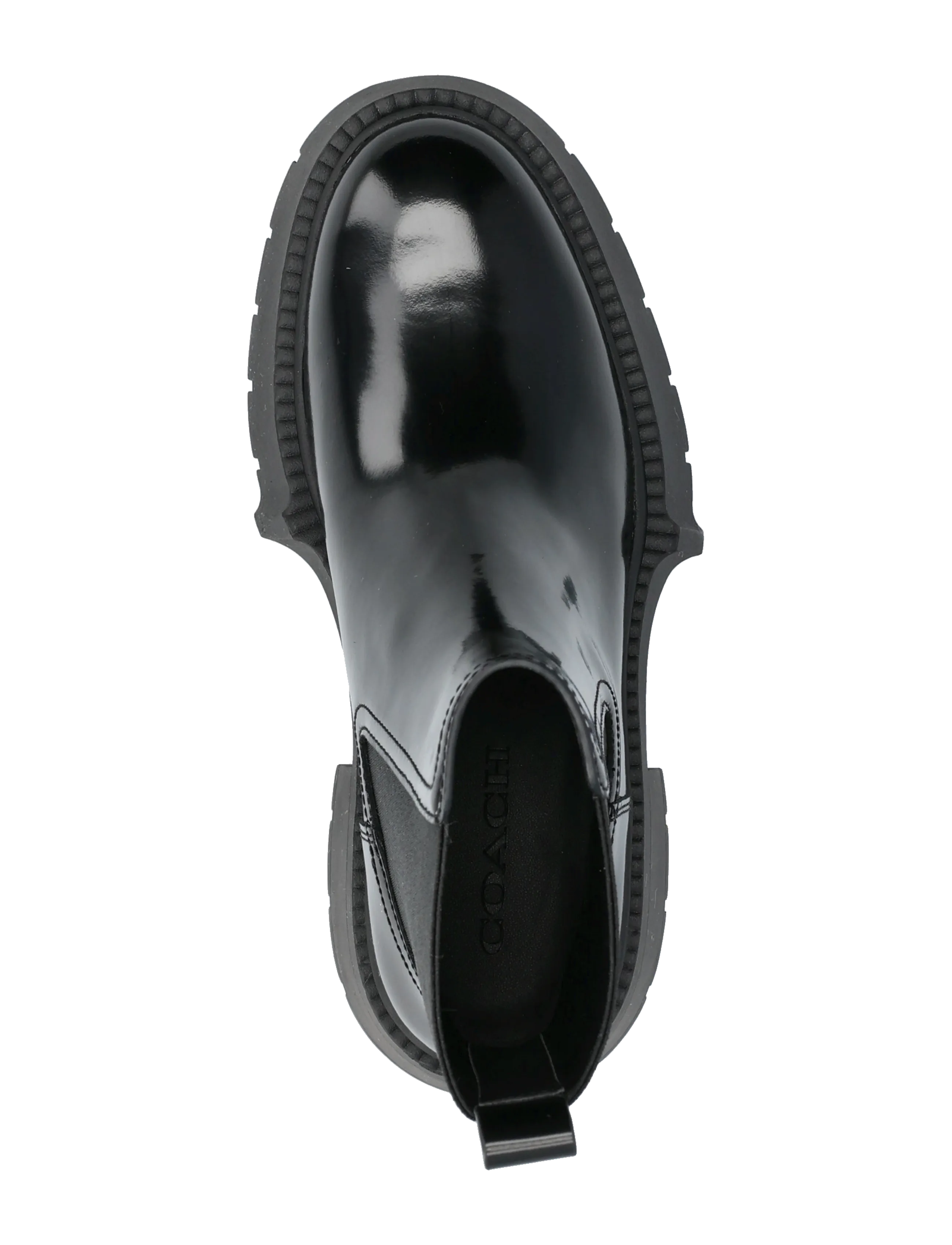 Coach - LEAH PLATFORM CHELSEA BOOTIE - bottines à talons  - black - 3
