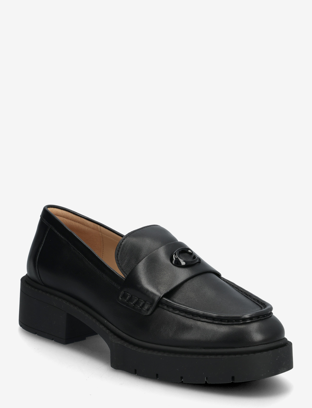 Coach - Leah Leather Loafer Black CCM08 - mode trends - black - 0