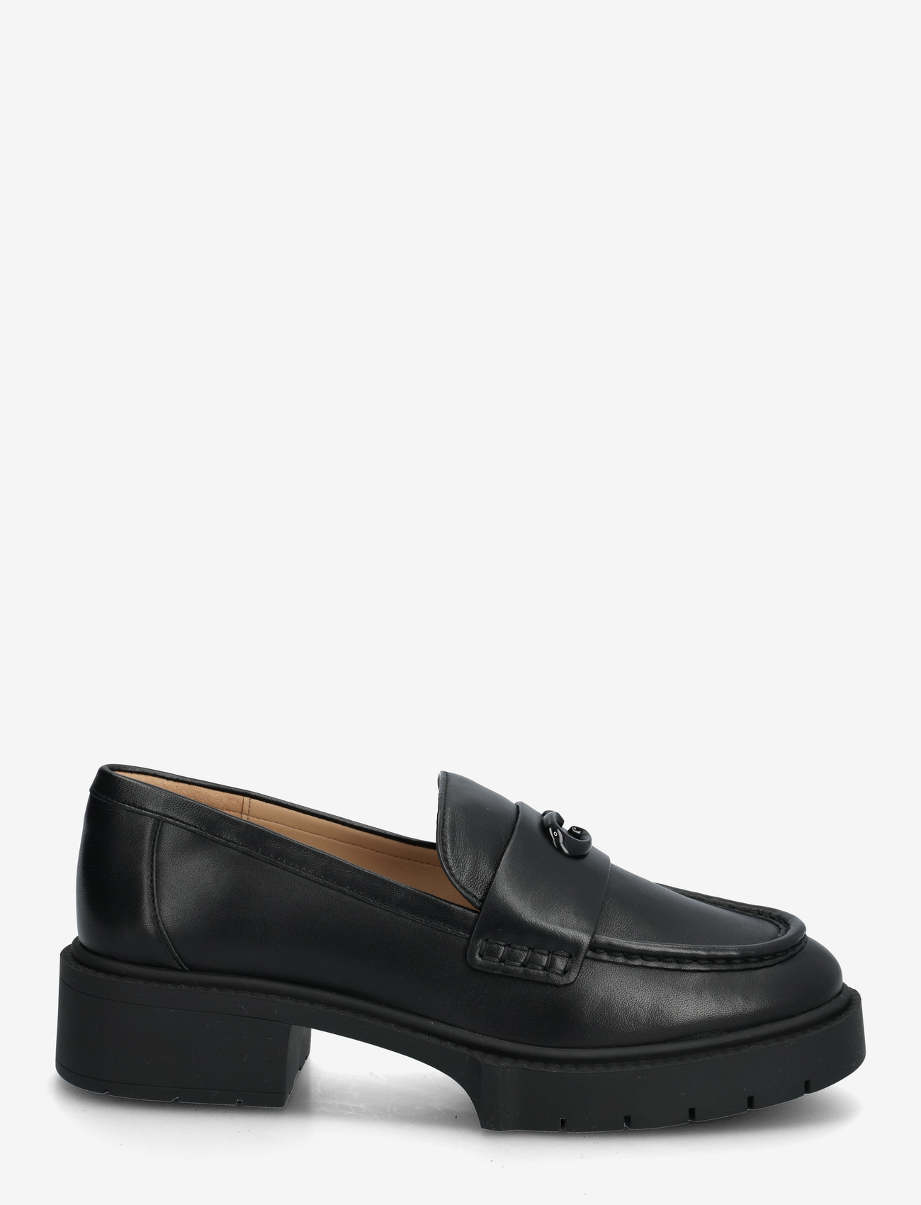Coach - Leah Leather Loafer Black CCM08 - mode trends - black - 1