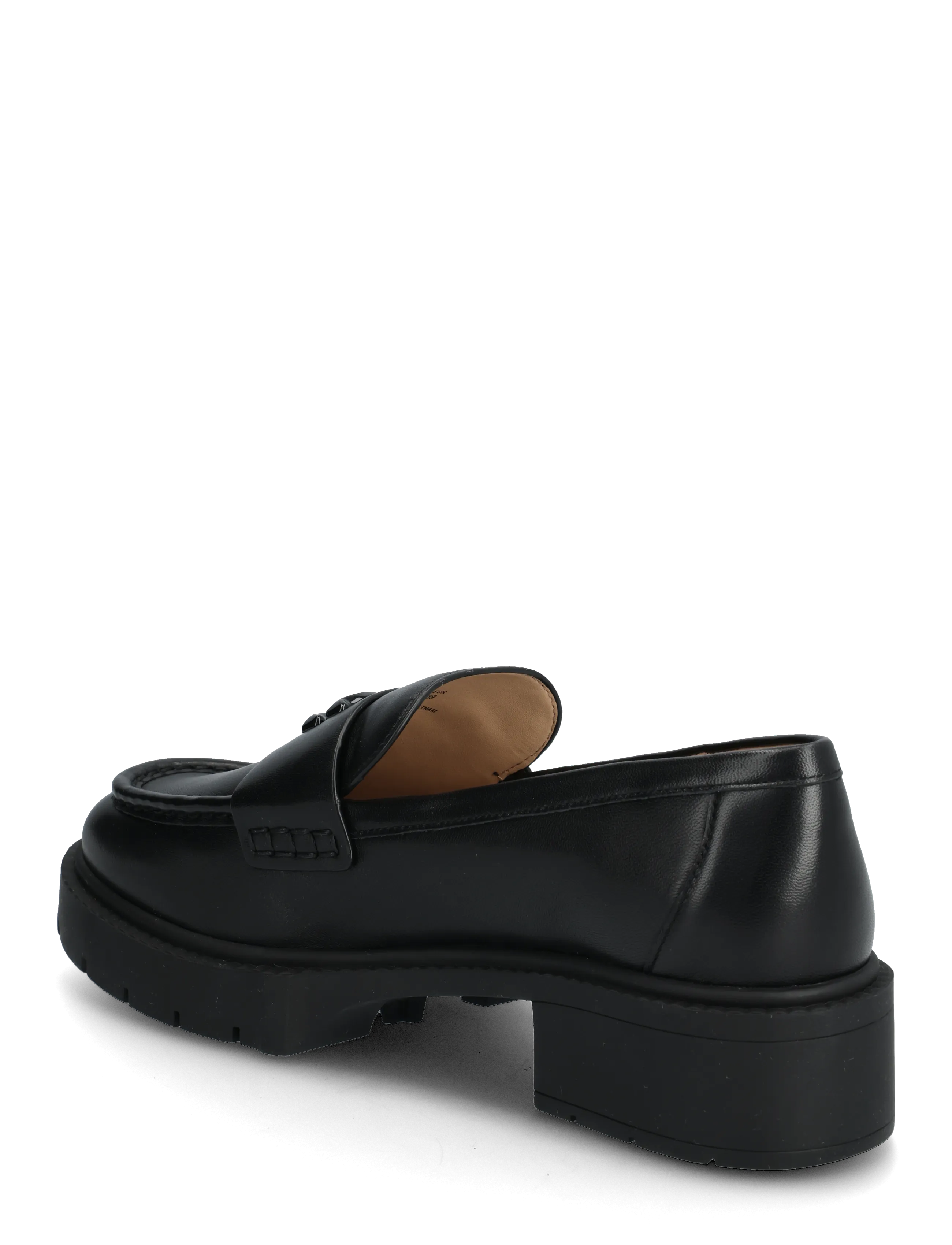 Coach - Leah Leather Loafer Black CCM08 - modetrender - black - 2