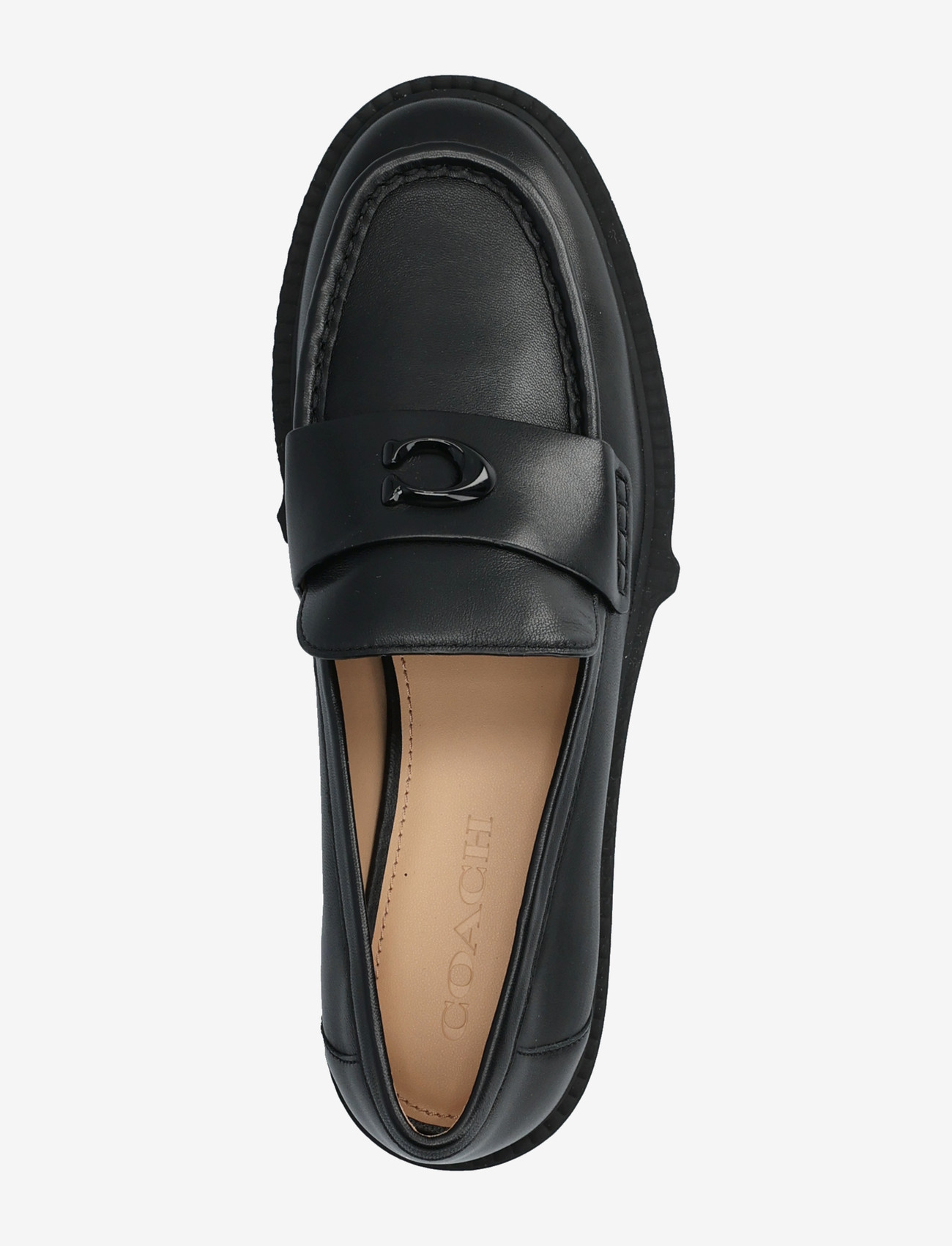 Coach - Leah Leather Loafer Black CCM08 - mode trends - black - 3
