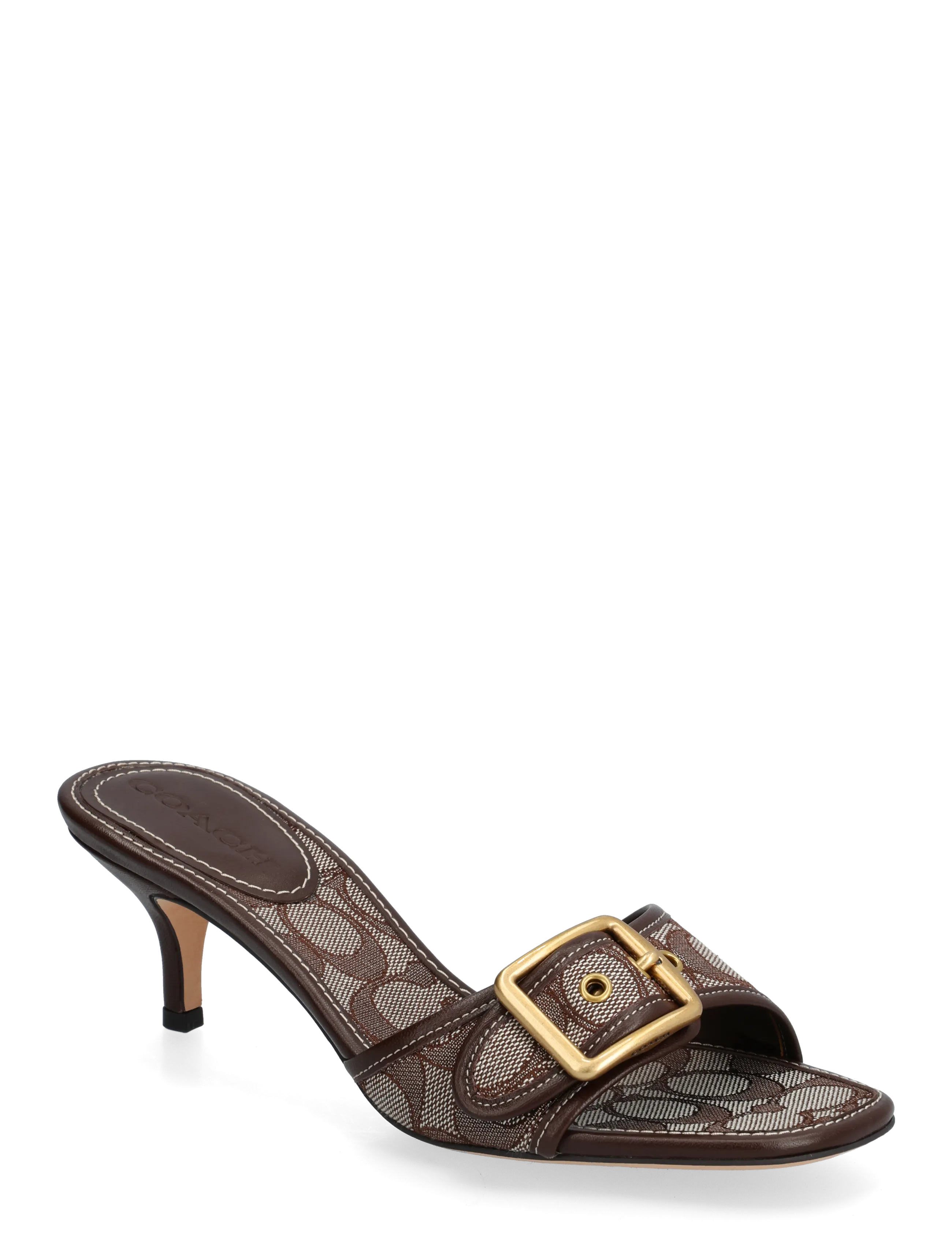 Coach margot signature jacquard sandal - Wedding guests - OAK/MAPLE / brown