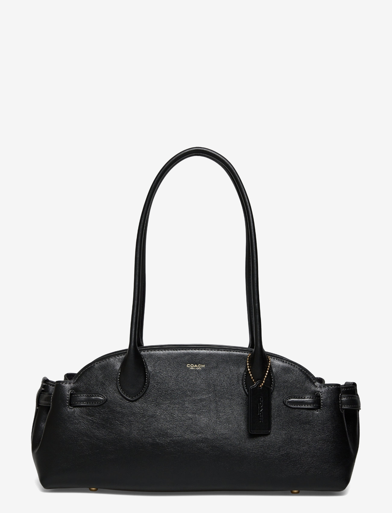 Coach - GLAZED LEATHER EMPIRE CARRYALL 34 - henkeltaschen - b4/black - 0