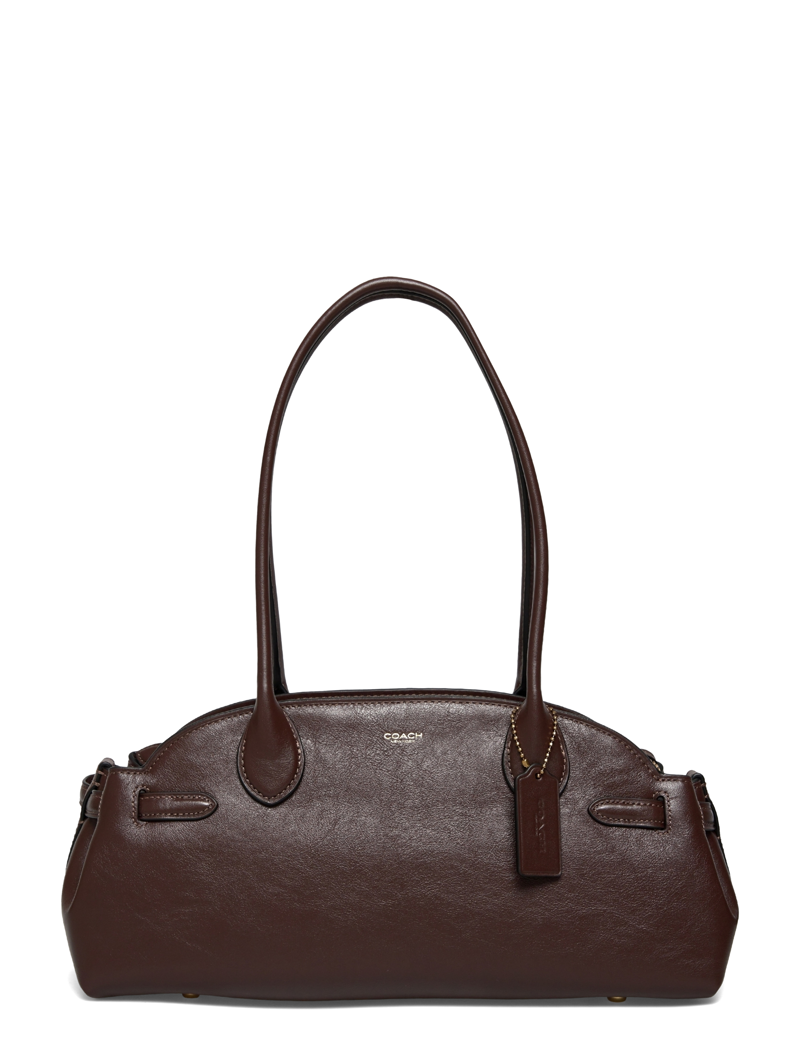Coach Glazed Leather Empire Carryall 34 - Töskur - B4/MAPLE / brown