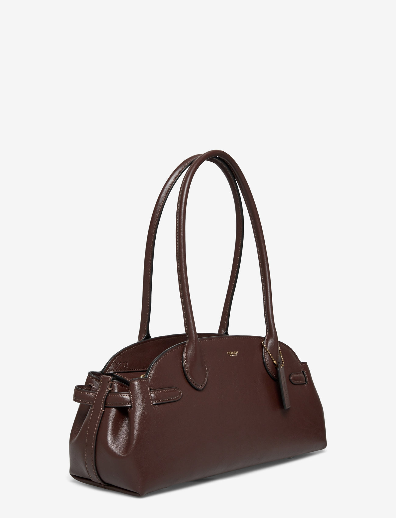 Coach - Glazed Leather Empire Carryall 34 - top handle tasker - b4/maple - 3