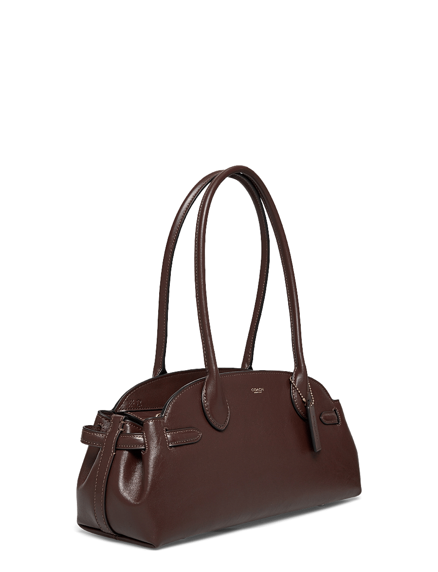 Coach - GLAZED LEATHER EMPIRE CARRYALL 34 - speciella tillfällen - b4/maple - 3