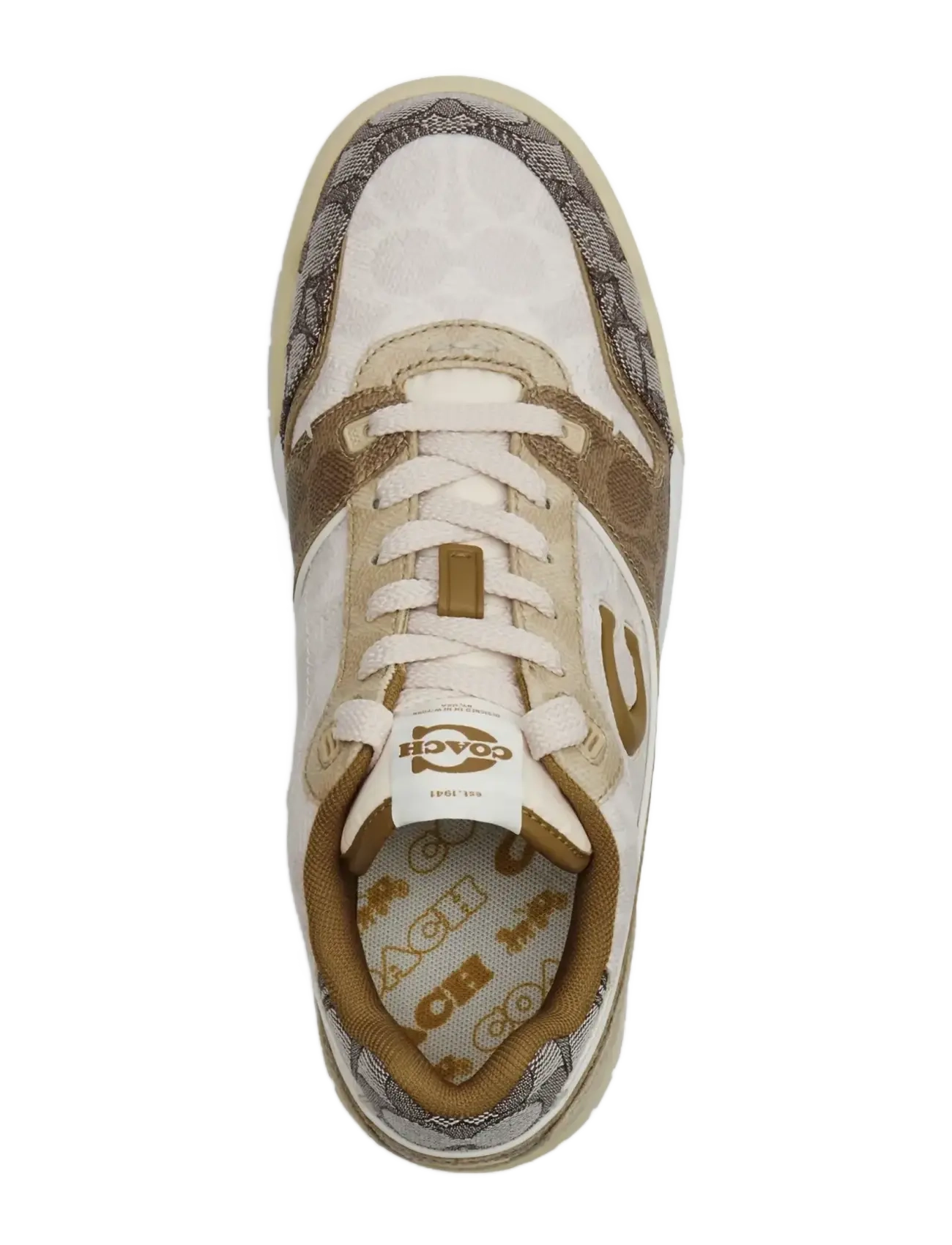 Coach - coach soho sneaker with mixed signature - niedrige sneaker - multi - 2